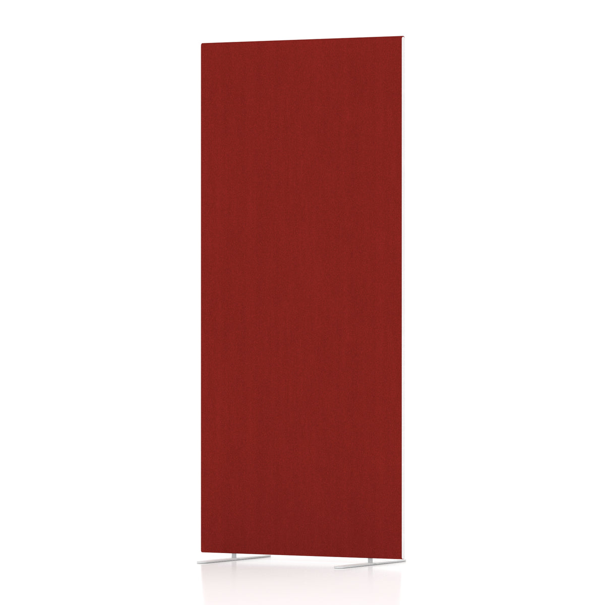 Contour Full Floor Standing Screen – 1800mm High Burgundy 800 - Industrious Decor