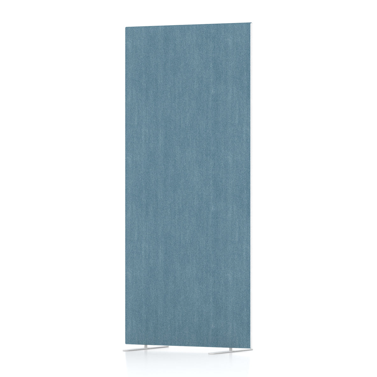 Contour Full Floor Standing Screen – 1800mm High Sky Blue 800 - Industrious Decor