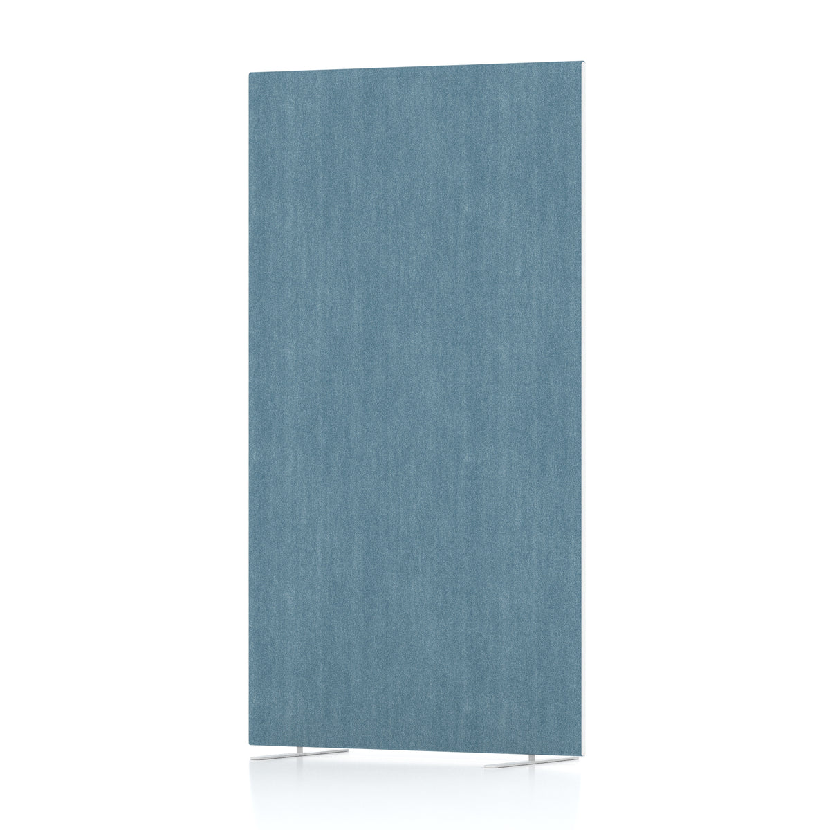 Contour Full Floor Standing Screen – 1800mm High Sky Blue 1000 - Industrious Decor