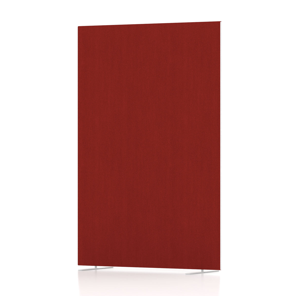 Contour Full Floor Standing Screen – 1800mm High Burgundy 1200 - Industrious Decor
