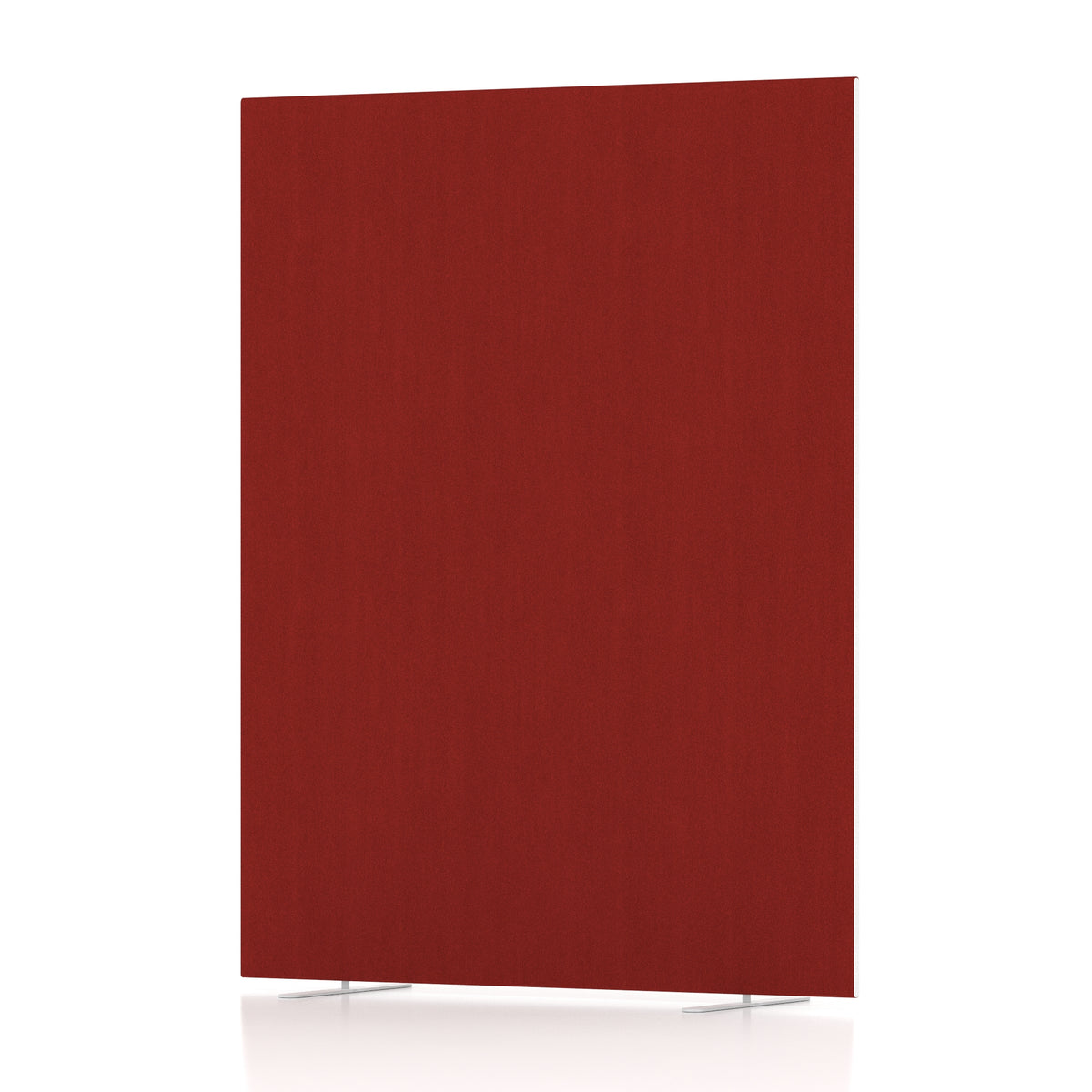 Contour Full Floor Standing Screen – 1800mm High Burgundy 1400 - Industrious Decor