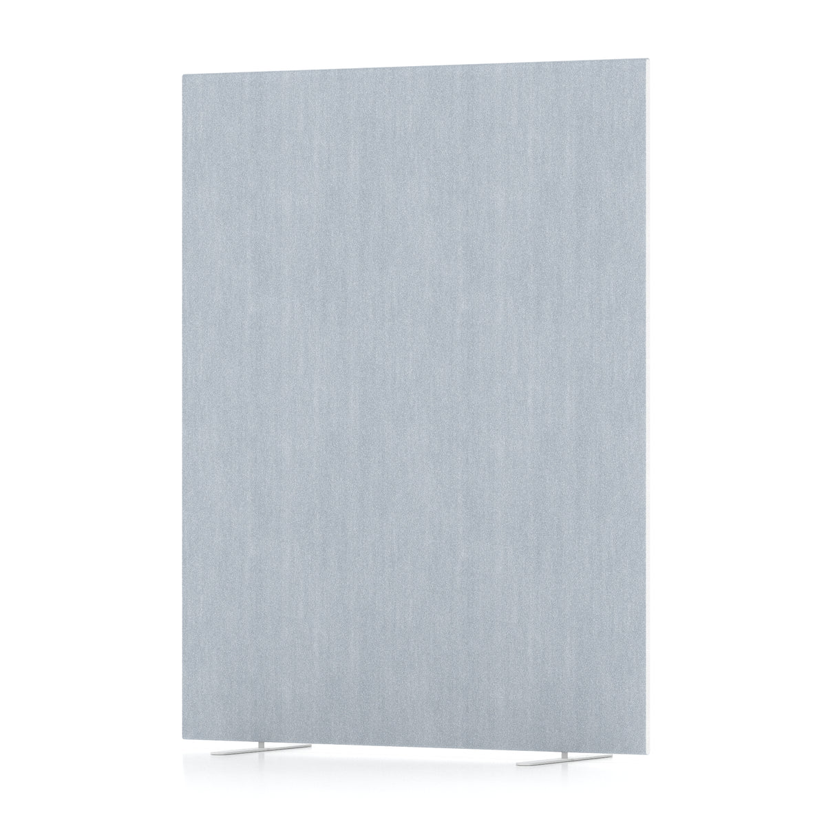 Contour Full Floor Standing Screen – 1800mm High Light Grey 1400 - Industrious Decor
