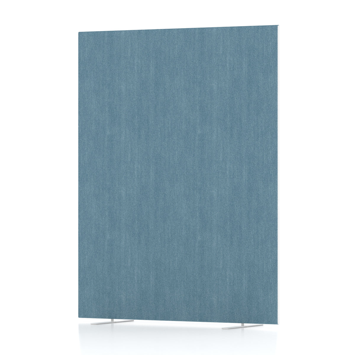 Contour Full Floor Standing Screen – 1800mm High Sky Blue 1400 - Industrious Decor