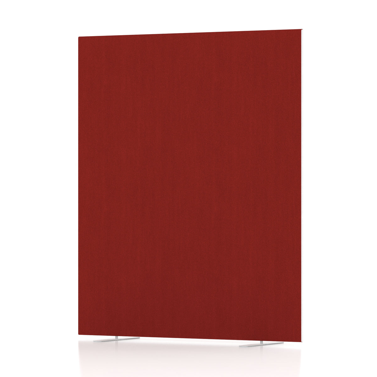 Contour Full Floor Standing Screen – 1800mm High Burgundy 1500 - Industrious Decor