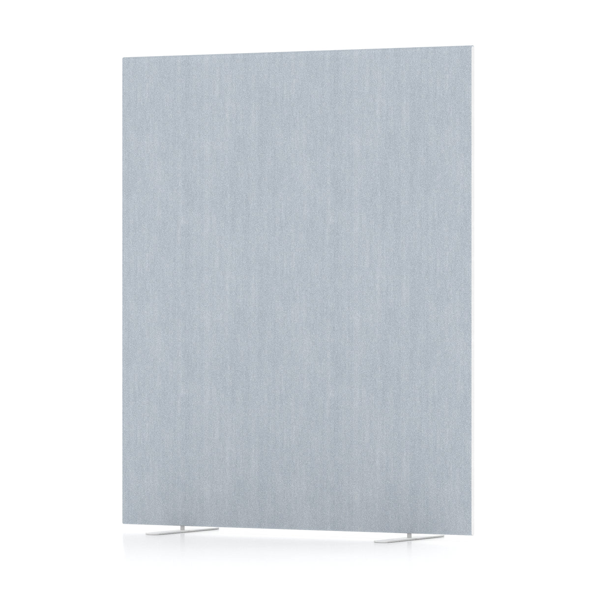 Contour Full Floor Standing Screen – 1800mm High Light Grey 1500 - Industrious Decor