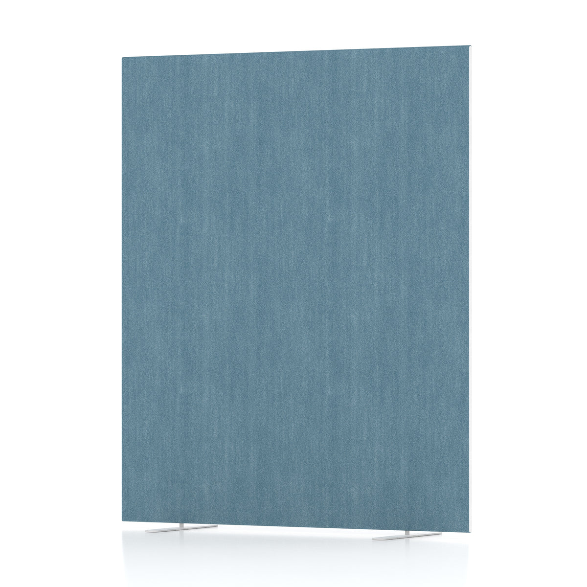 Contour Full Floor Standing Screen – 1800mm High Sky Blue 1500 - Industrious Decor