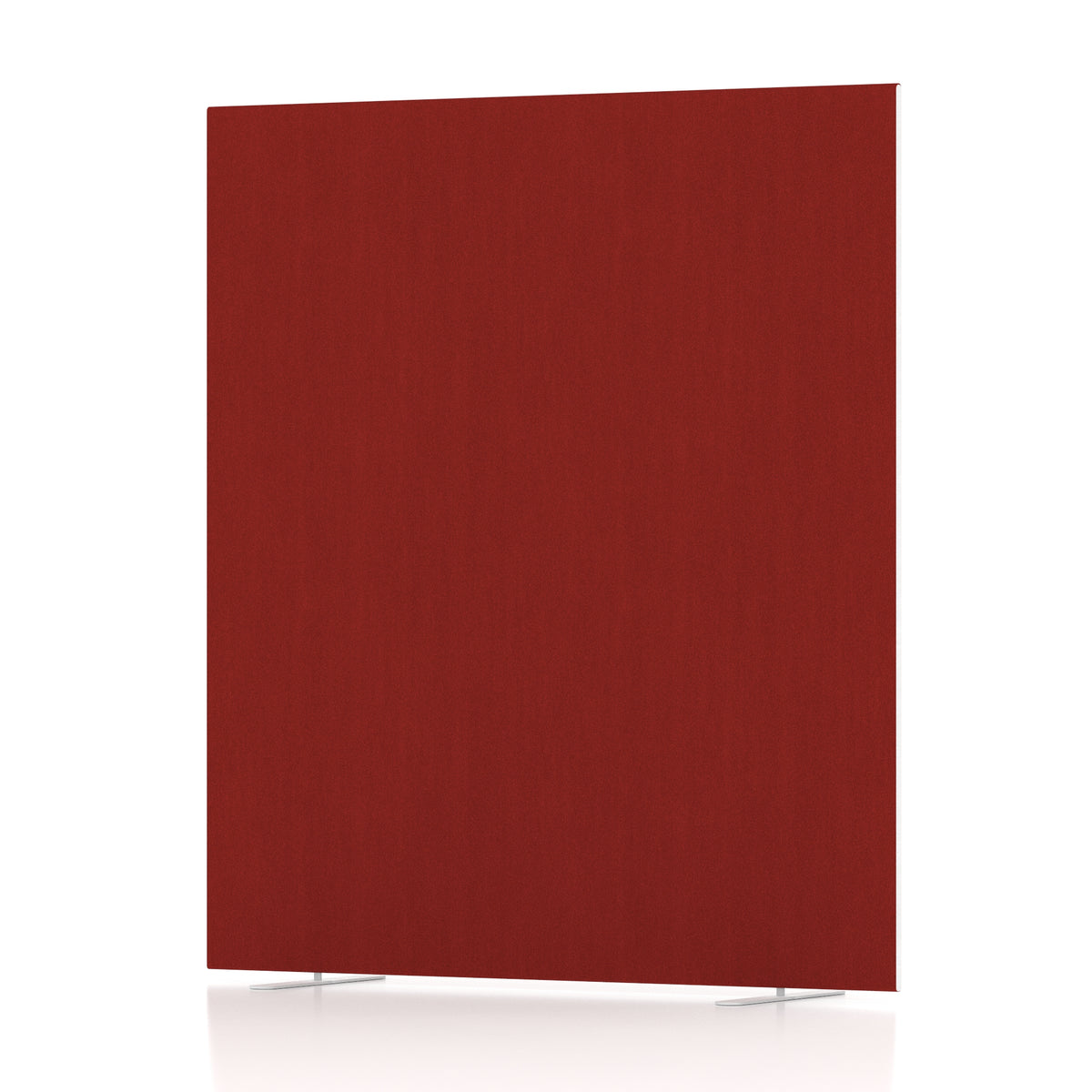 Contour Full Floor Standing Screen – 1800mm High Burgundy 1600 - Industrious Decor