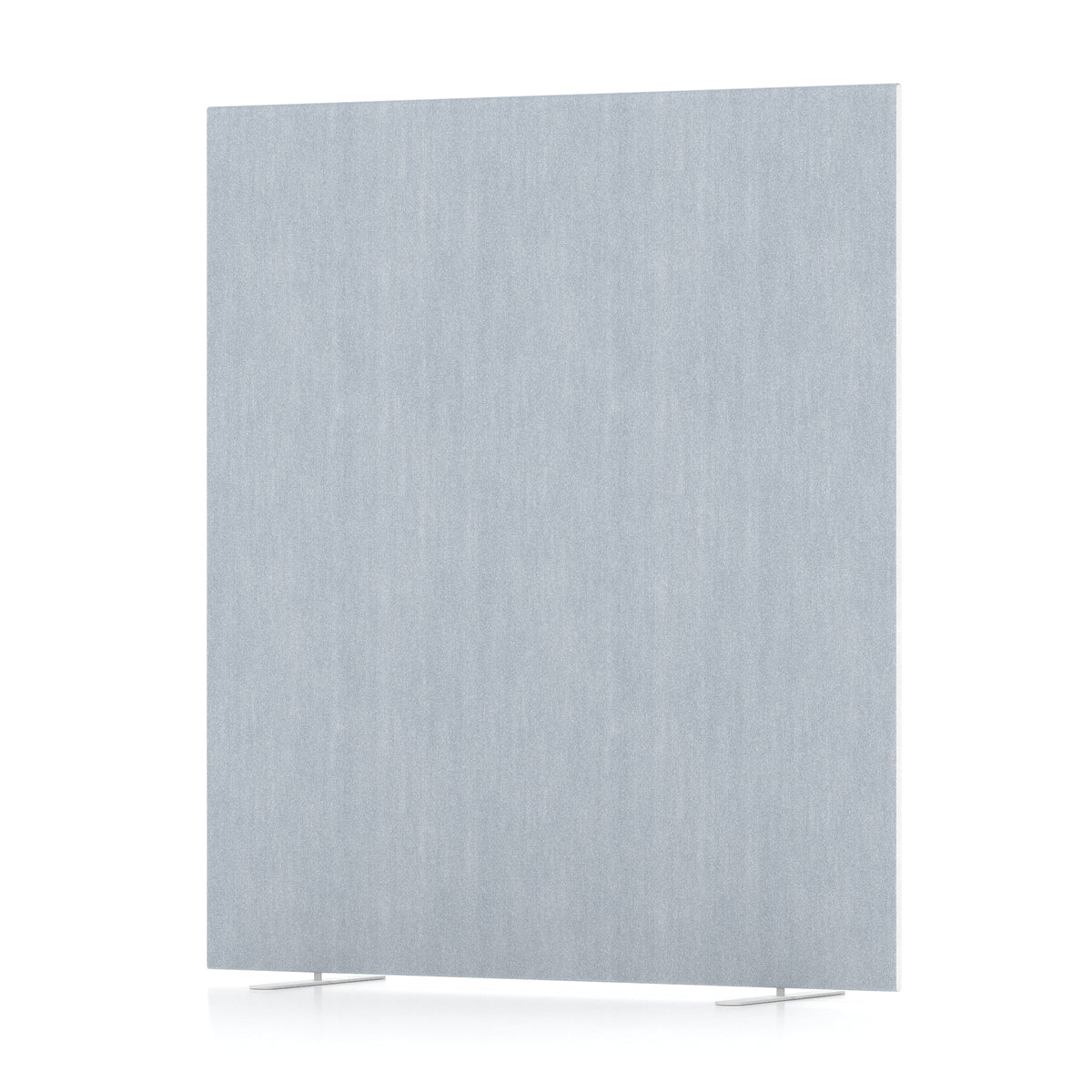 Contour Full Floor Standing Screen – 1800mm High Light Grey 1600 - Industrious Decor