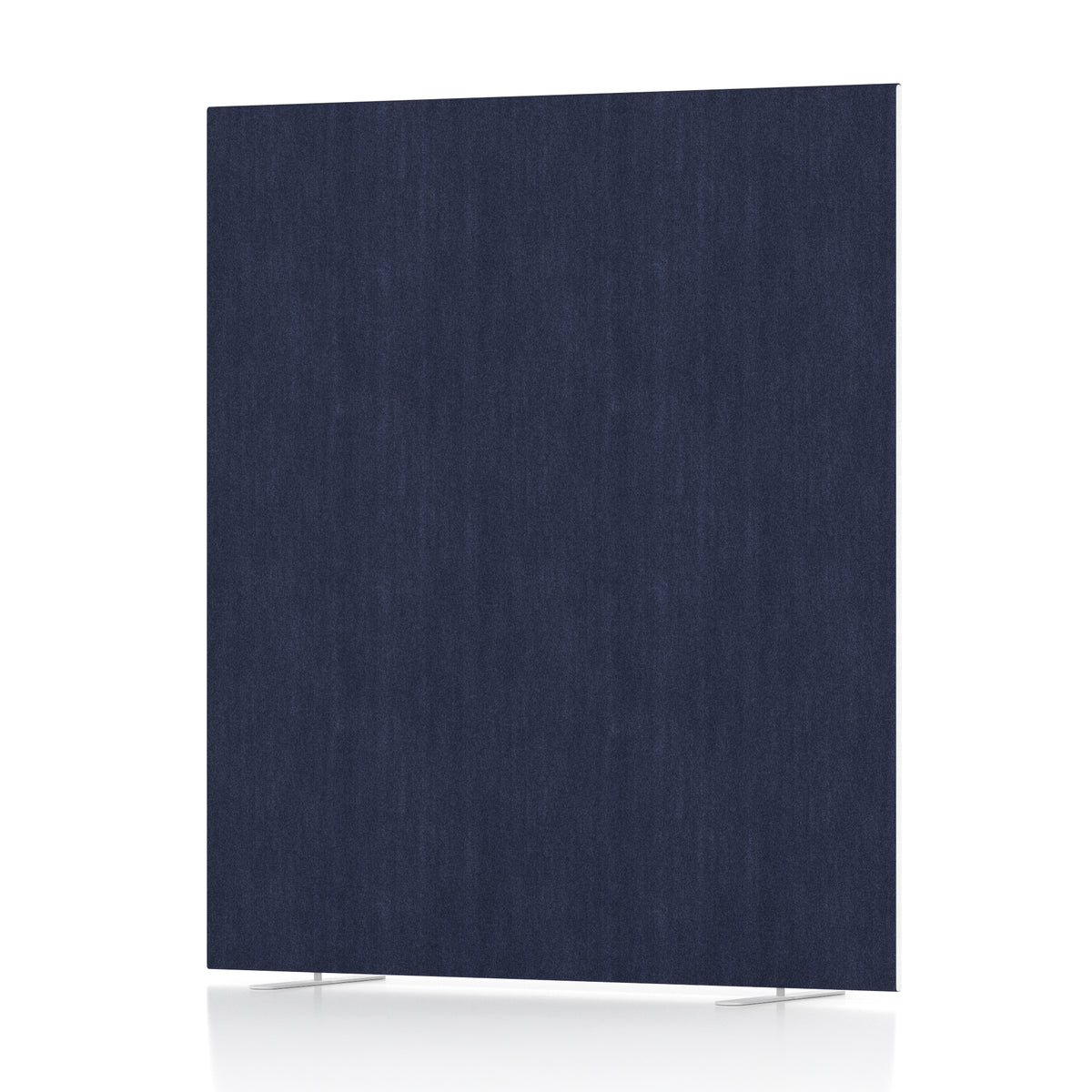 Contour Full Floor Standing Screen – 1800mm High Royal Blue 1600 - Industrious Decor