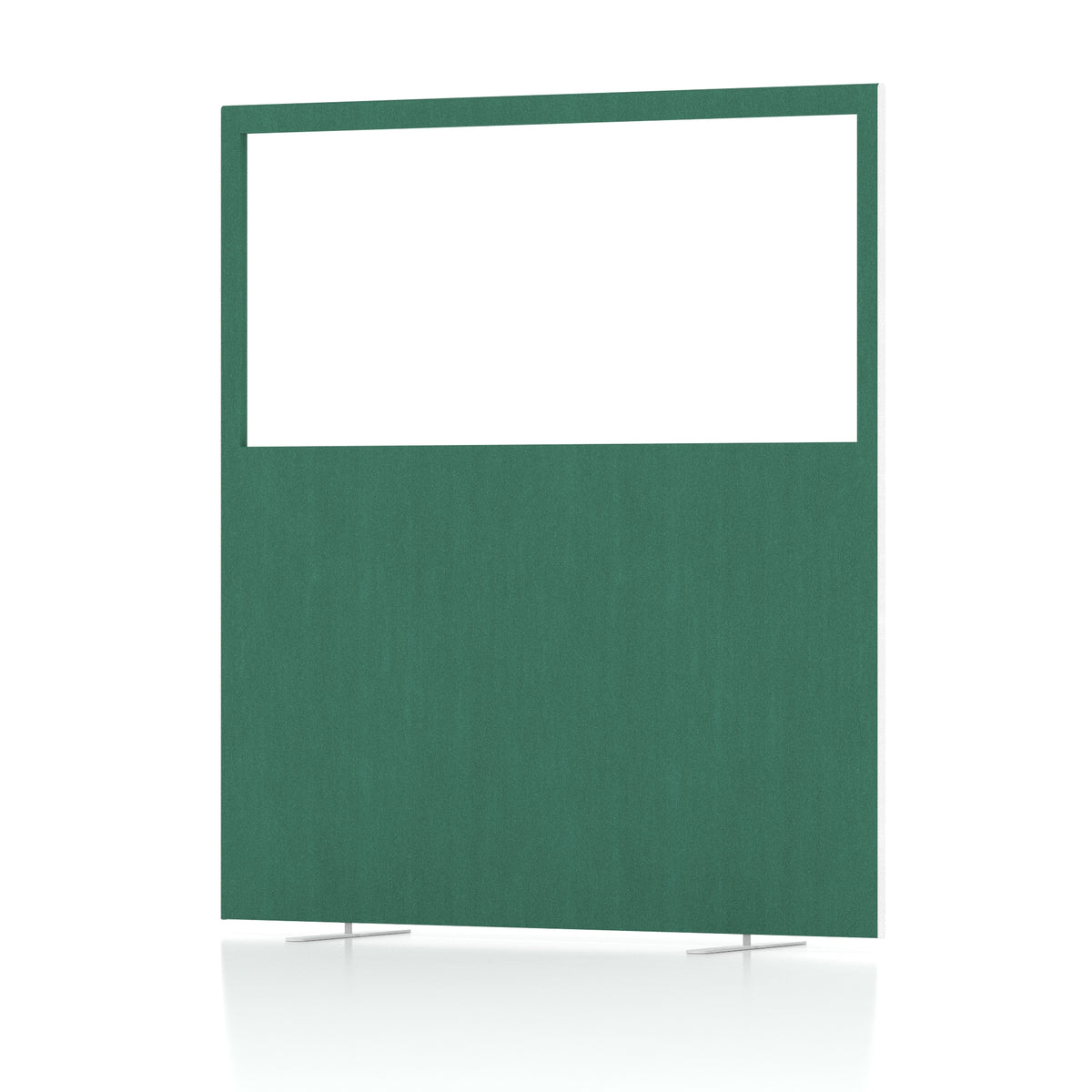 Contour Half-Vision Floor Screen – 1800mm High Palm Green 1600 - Industrious Decor