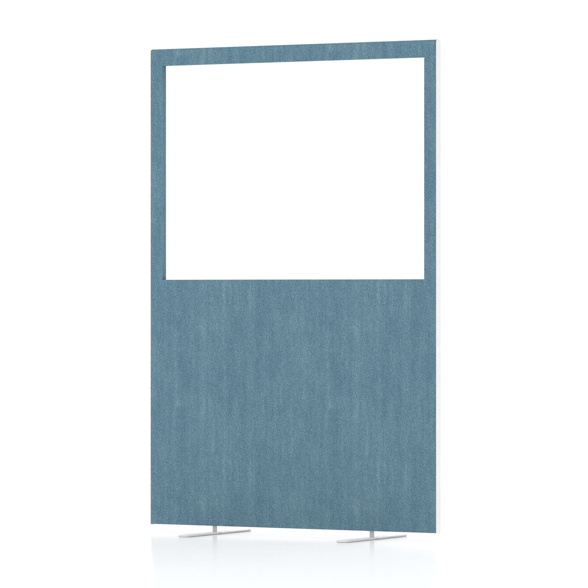Contour Half-Vision Floor Screen – 1800mm High Sky Blue 1200 - Industrious Decor