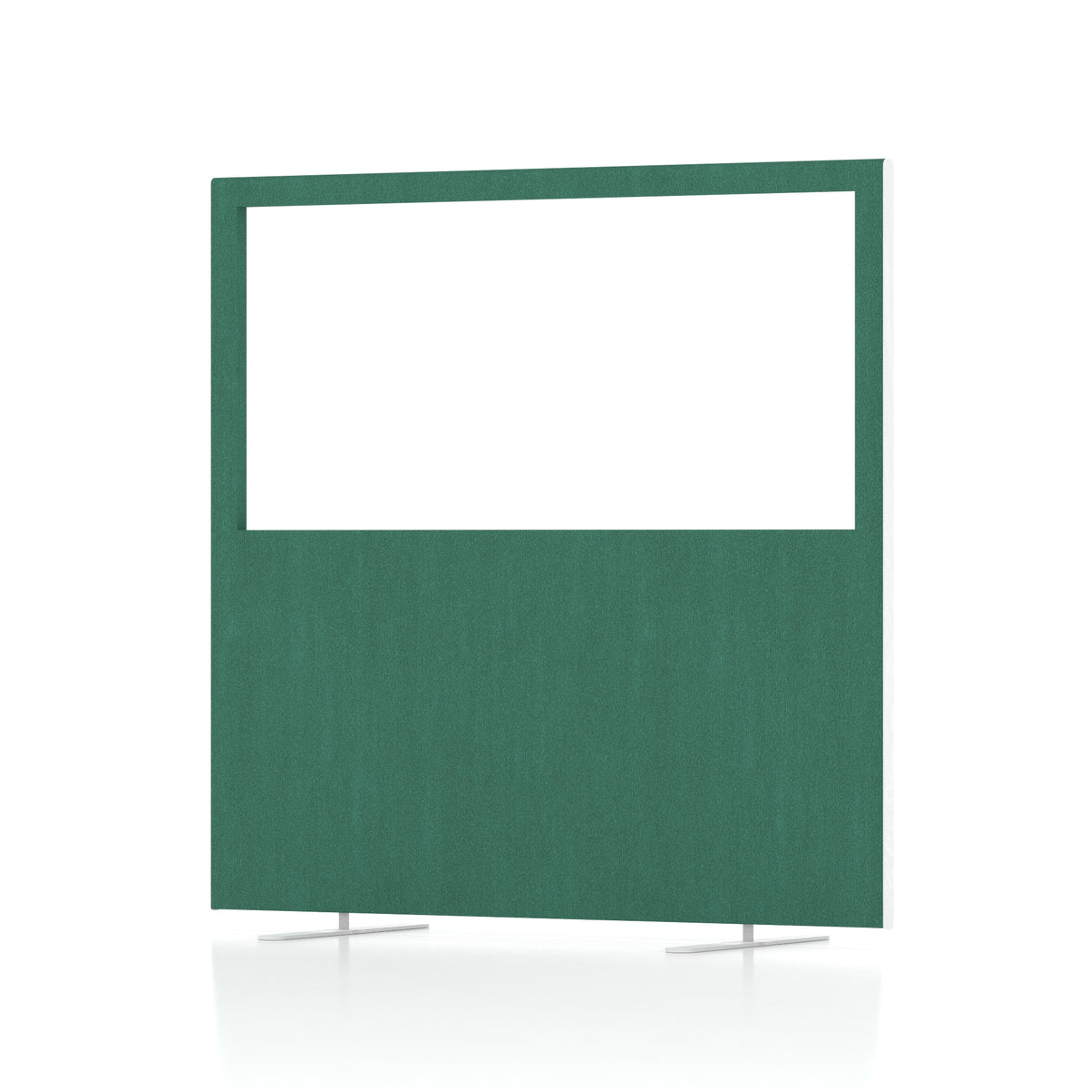 Contour Half-Vision Floor Screen – 1200mm High Palm Green 1200 - Industrious Decor