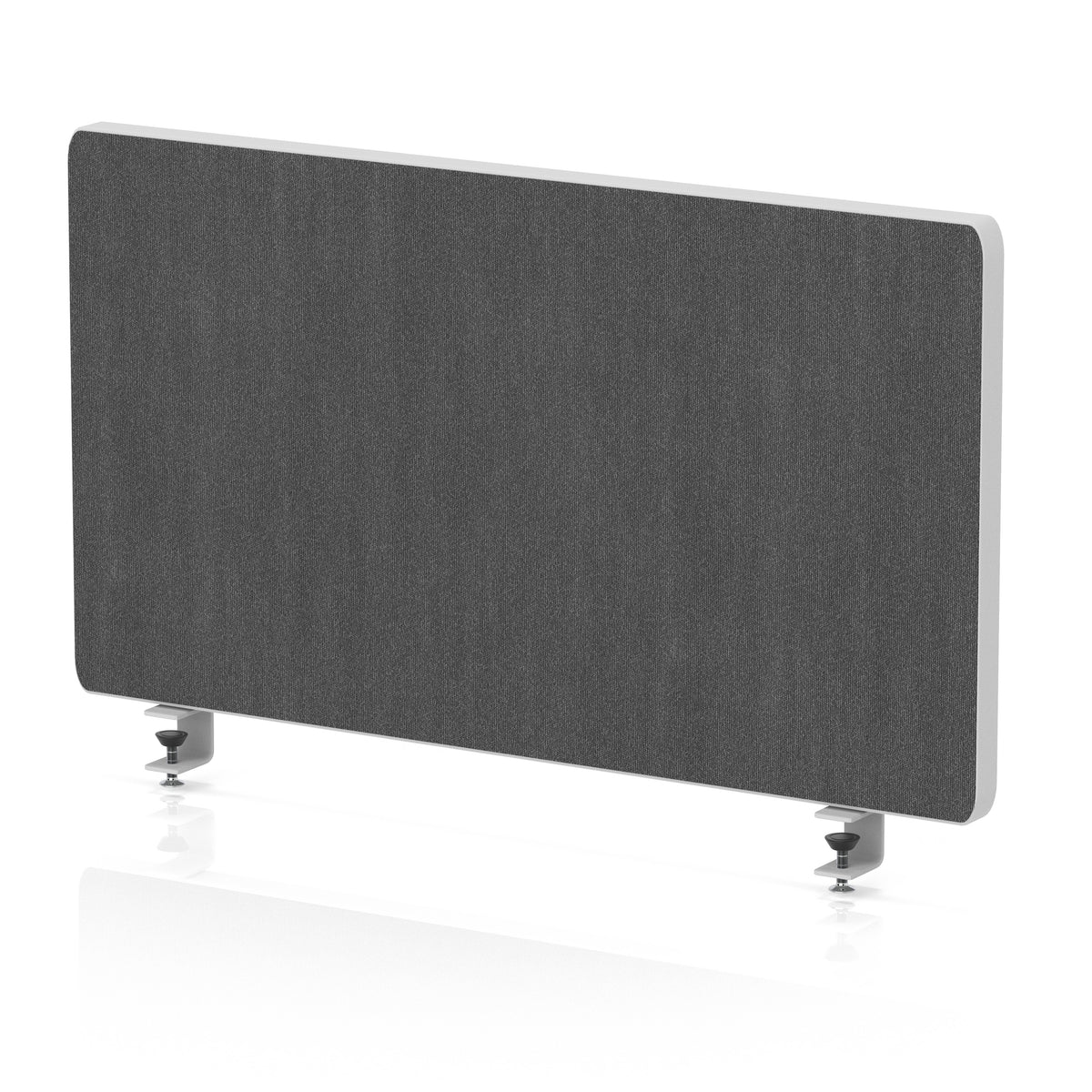 Contour Rounded Desk Privacy Screen – 400mm High Lead 600 - Industrious Decor