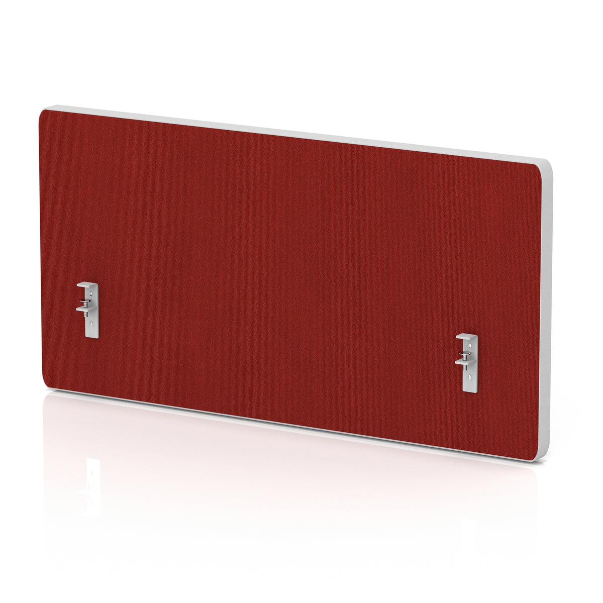Impulse Plus Oblong Backdrop Screen - 300mm High Burgundy 600 - Industrious Decor