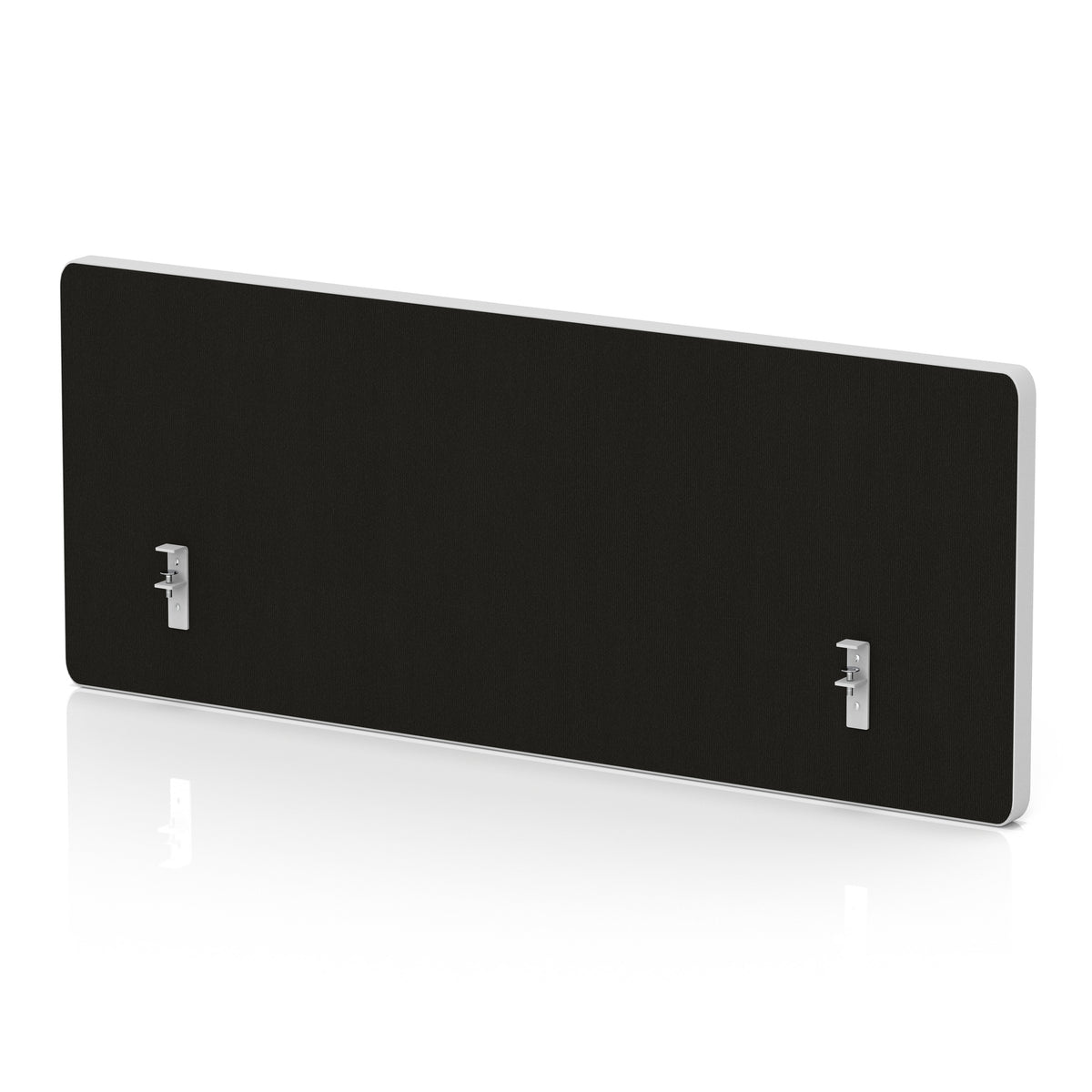 Impulse Plus Oblong Backdrop Screen - 300mm High Black 800 - Industrious Decor