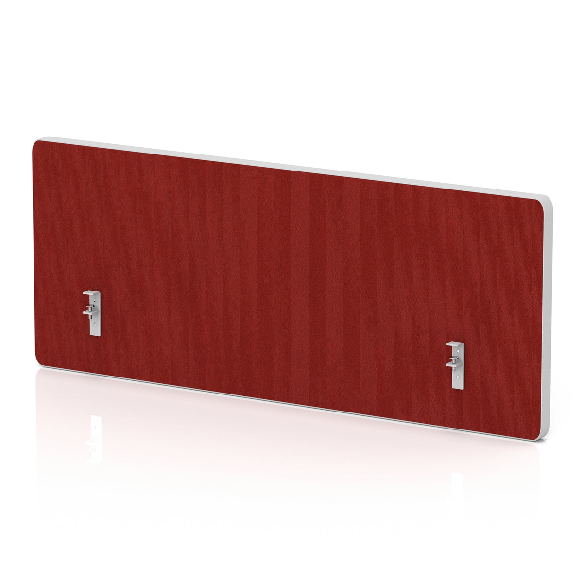 Impulse Plus Oblong Backdrop Screen - 300mm High Burgundy 800 - Industrious Decor