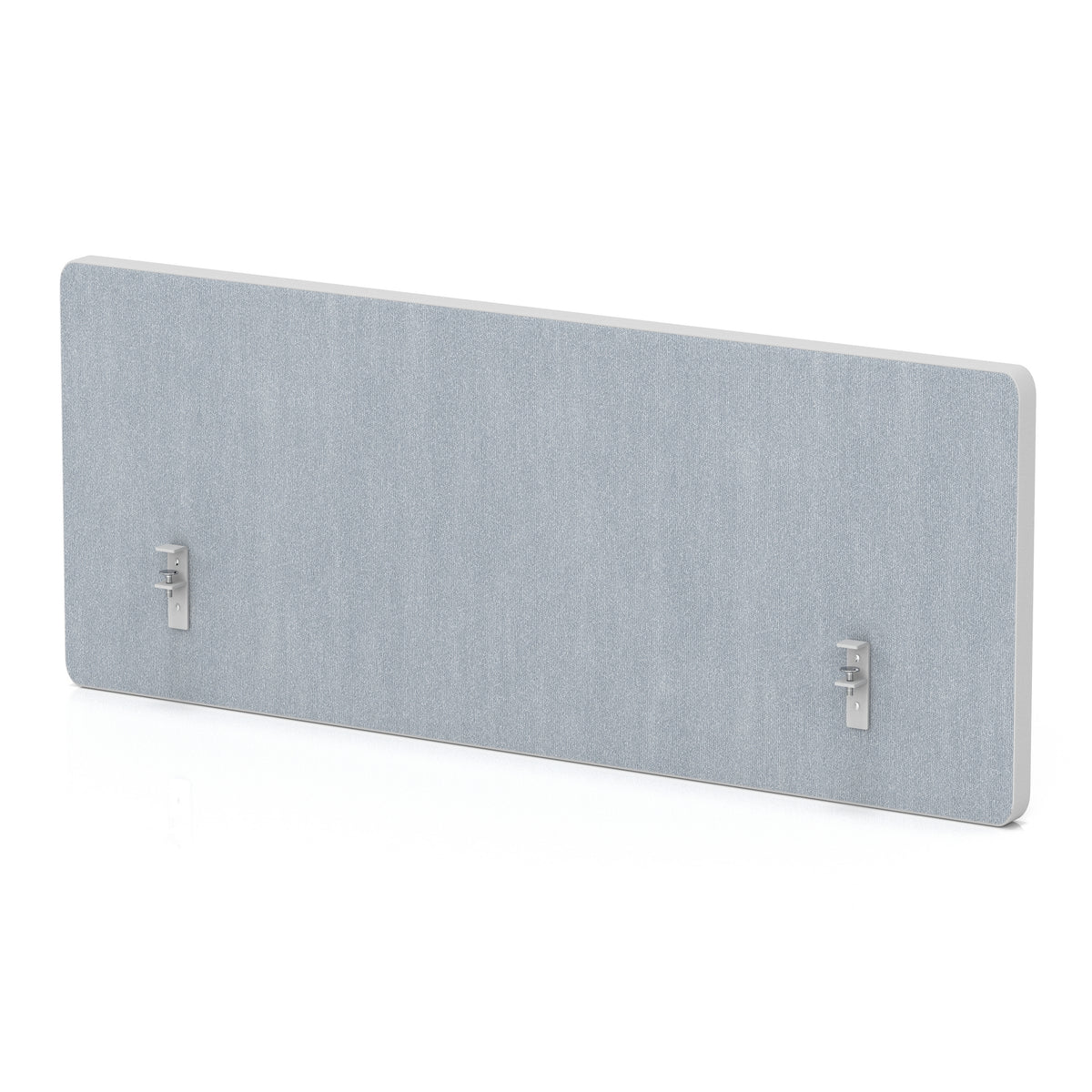 Impulse Plus Oblong Backdrop Screen - 300mm High Light Grey 800 - Industrious Decor