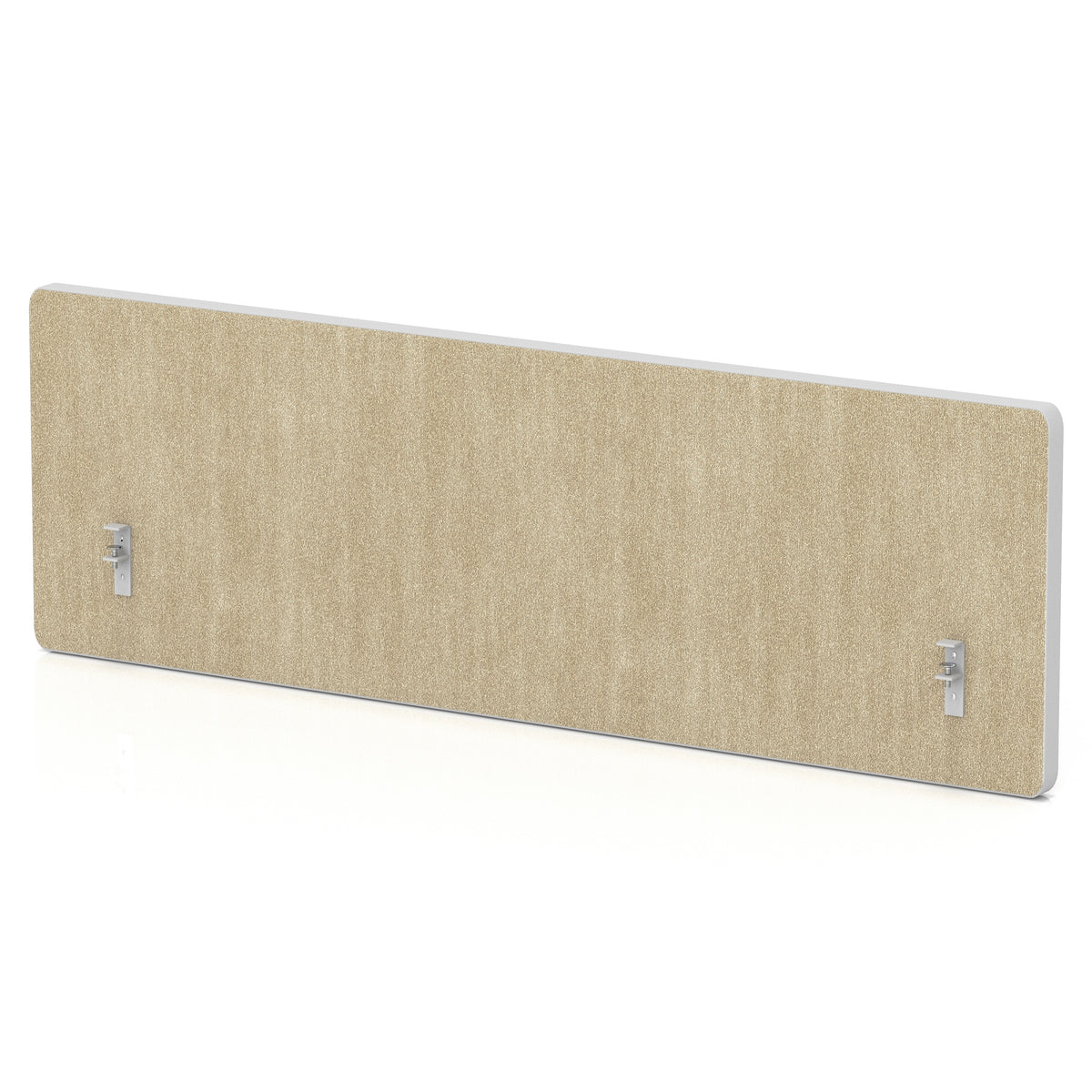 Impulse Plus Oblong Backdrop Screen - 300mm High Beige 1000 - Industrious Decor