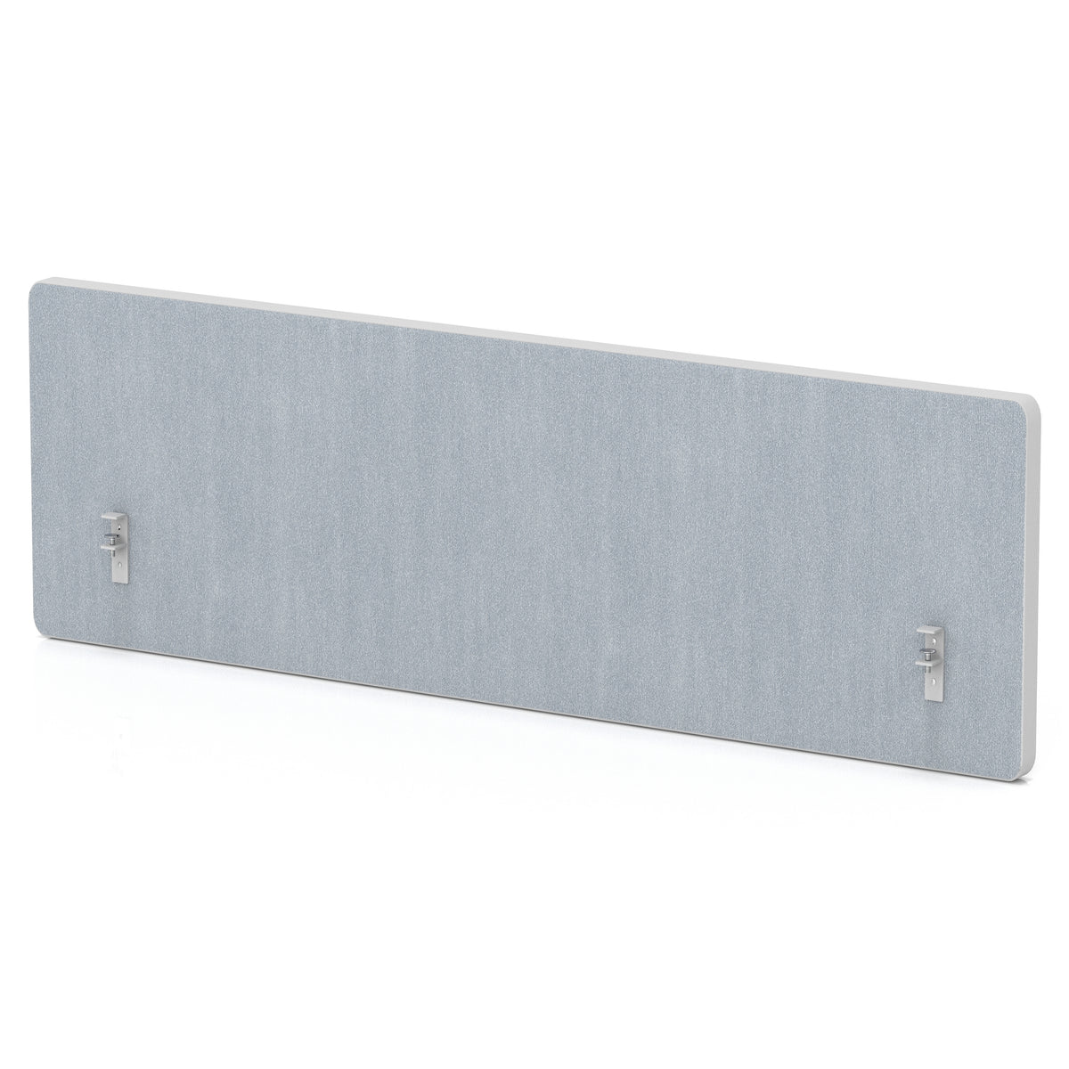 Impulse Plus Oblong Backdrop Screen - 300mm High Light Grey 1000 - Industrious Decor