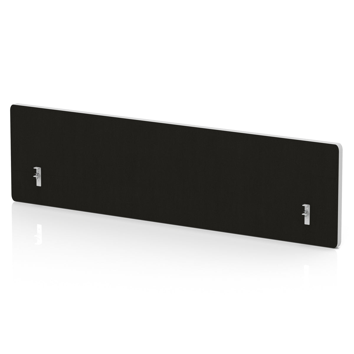 Impulse Plus Oblong Backdrop Screen - 300mm High Black 1200 - Industrious Decor