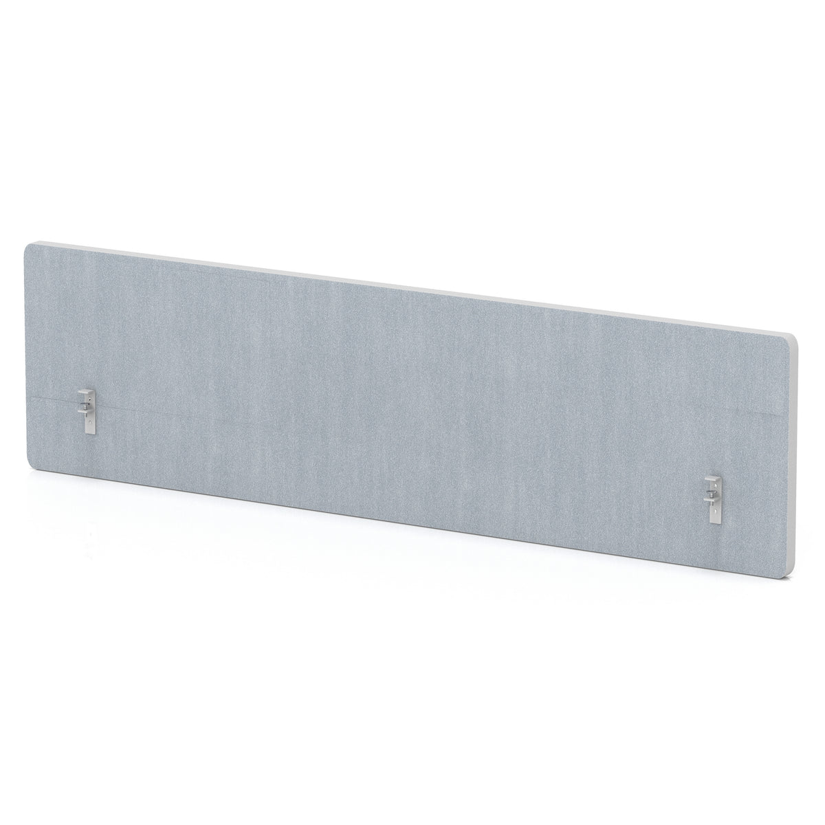Impulse Plus Oblong Backdrop Screen - 300mm High Light Grey 1200 - Industrious Decor
