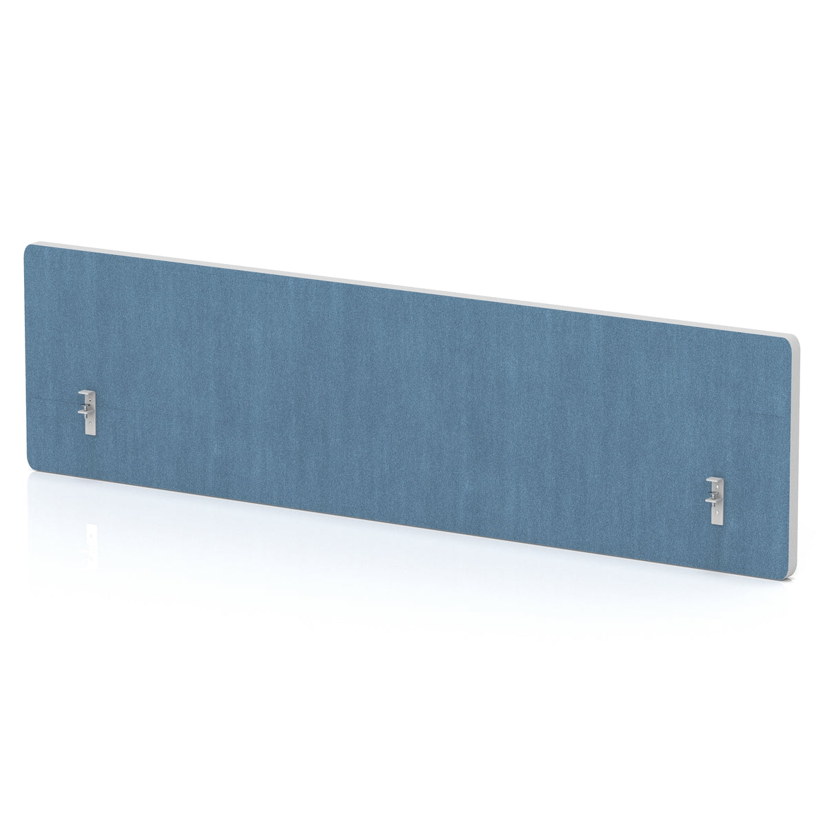 Impulse Plus Oblong Backdrop Screen - 300mm High Sky Blue 1200 - Industrious Decor
