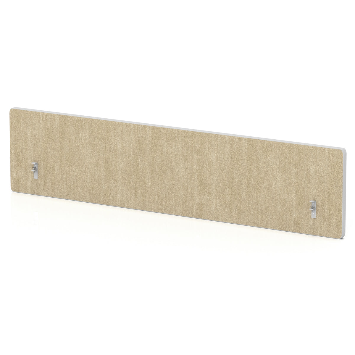 Impulse Plus Oblong Backdrop Screen - 300mm High Beige 1400 - Industrious Decor