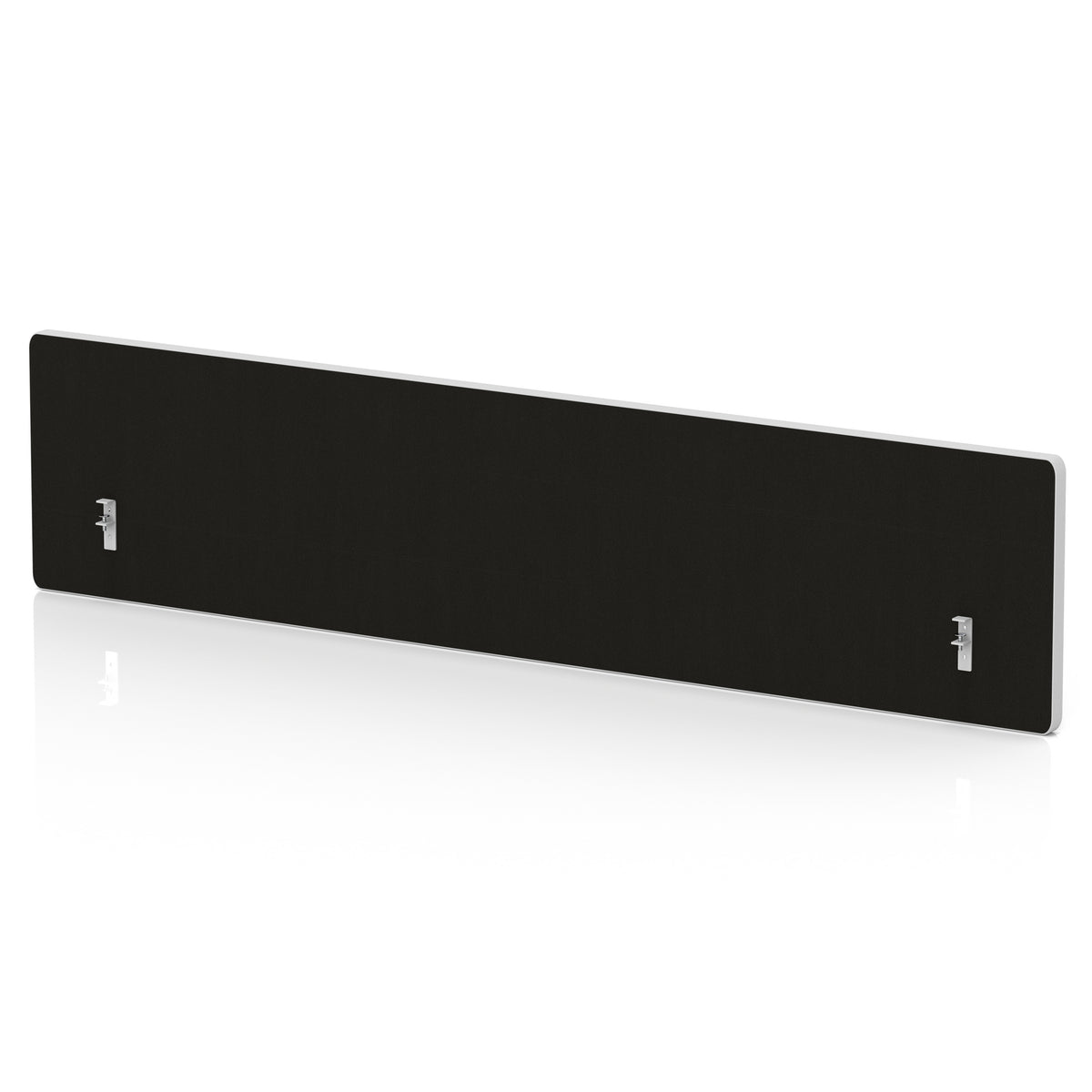 Impulse Plus Oblong Backdrop Screen - 300mm High Black 1400 - Industrious Decor