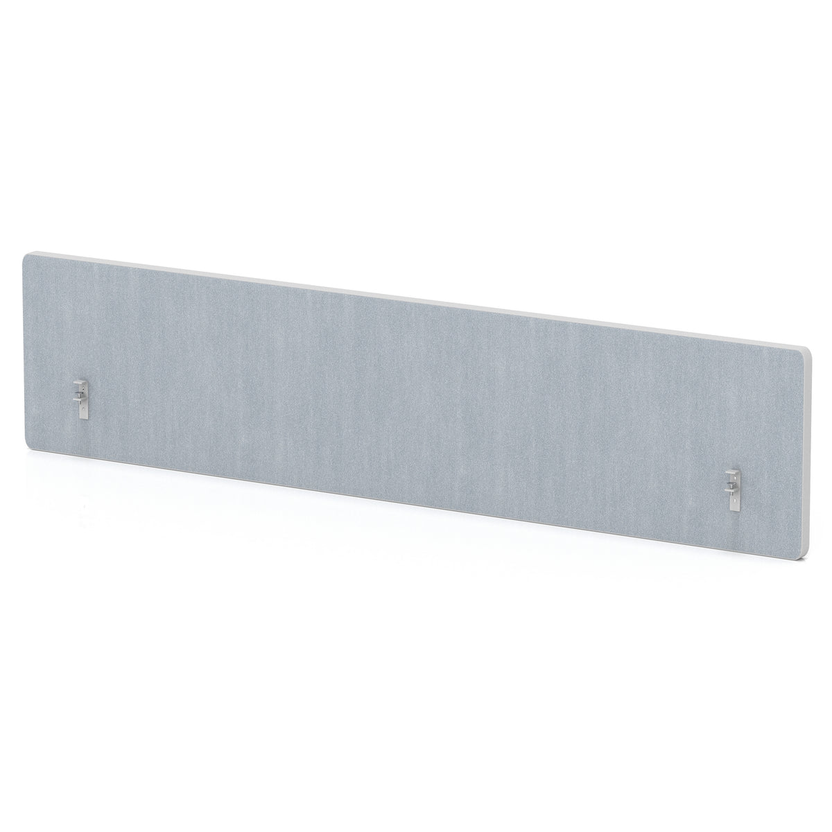 Impulse Plus Oblong Backdrop Screen - 300mm High Light Grey 1400 - Industrious Decor