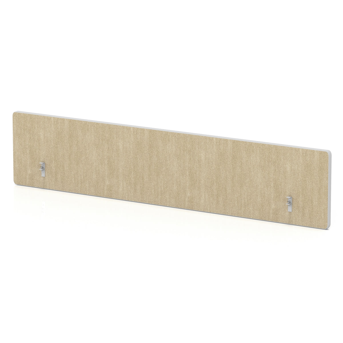 Impulse Plus Oblong Backdrop Screen - 300mm High Beige 1500 - Industrious Decor
