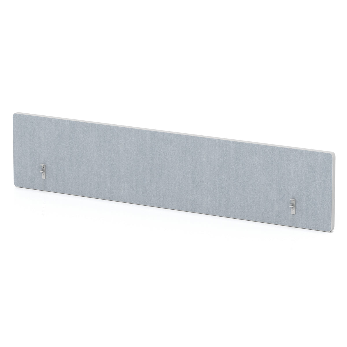 Impulse Plus Oblong Backdrop Screen - 300mm High Light Grey 1500 - Industrious Decor