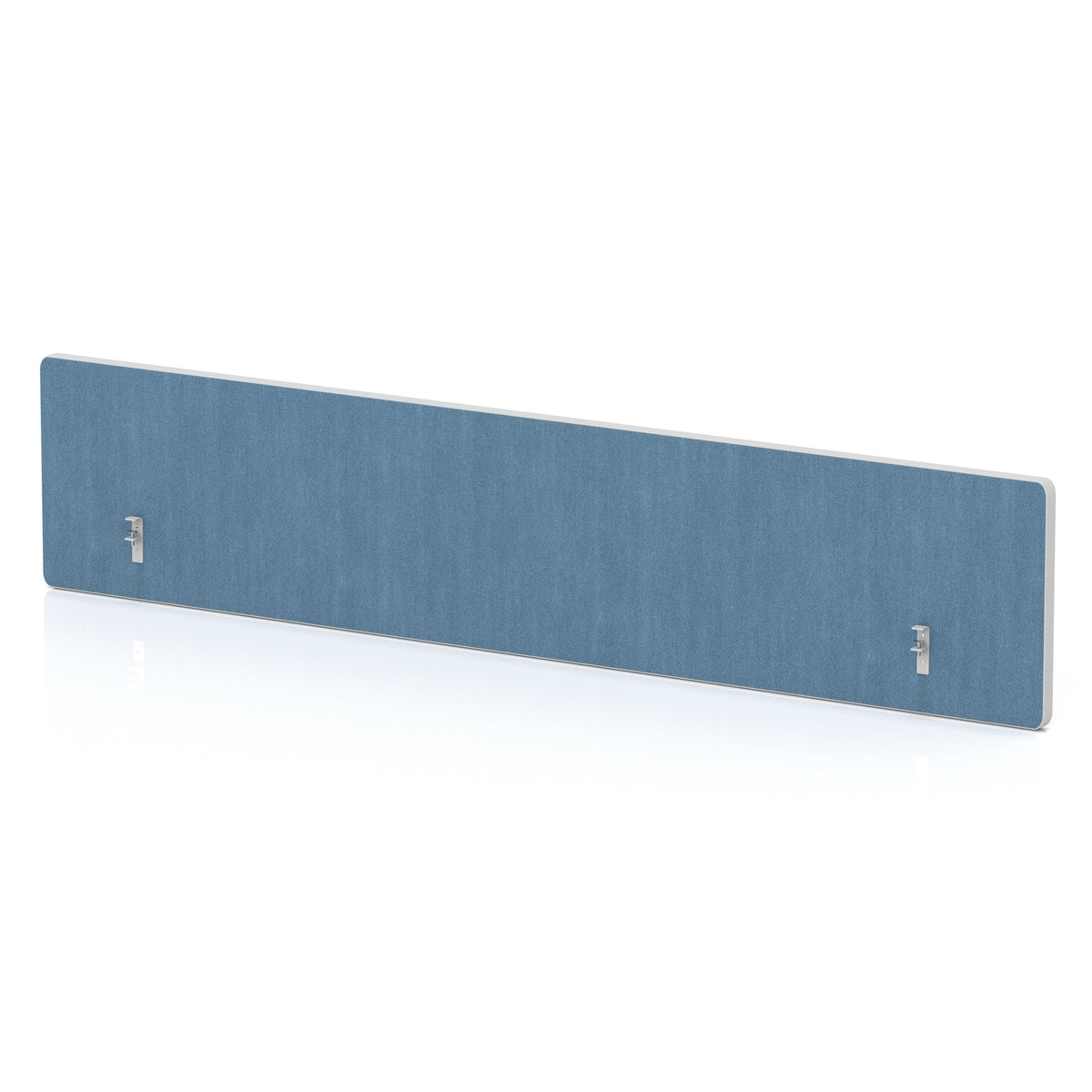 Impulse Plus Oblong Backdrop Screen - 300mm High Sky Blue 1500 - Industrious Decor