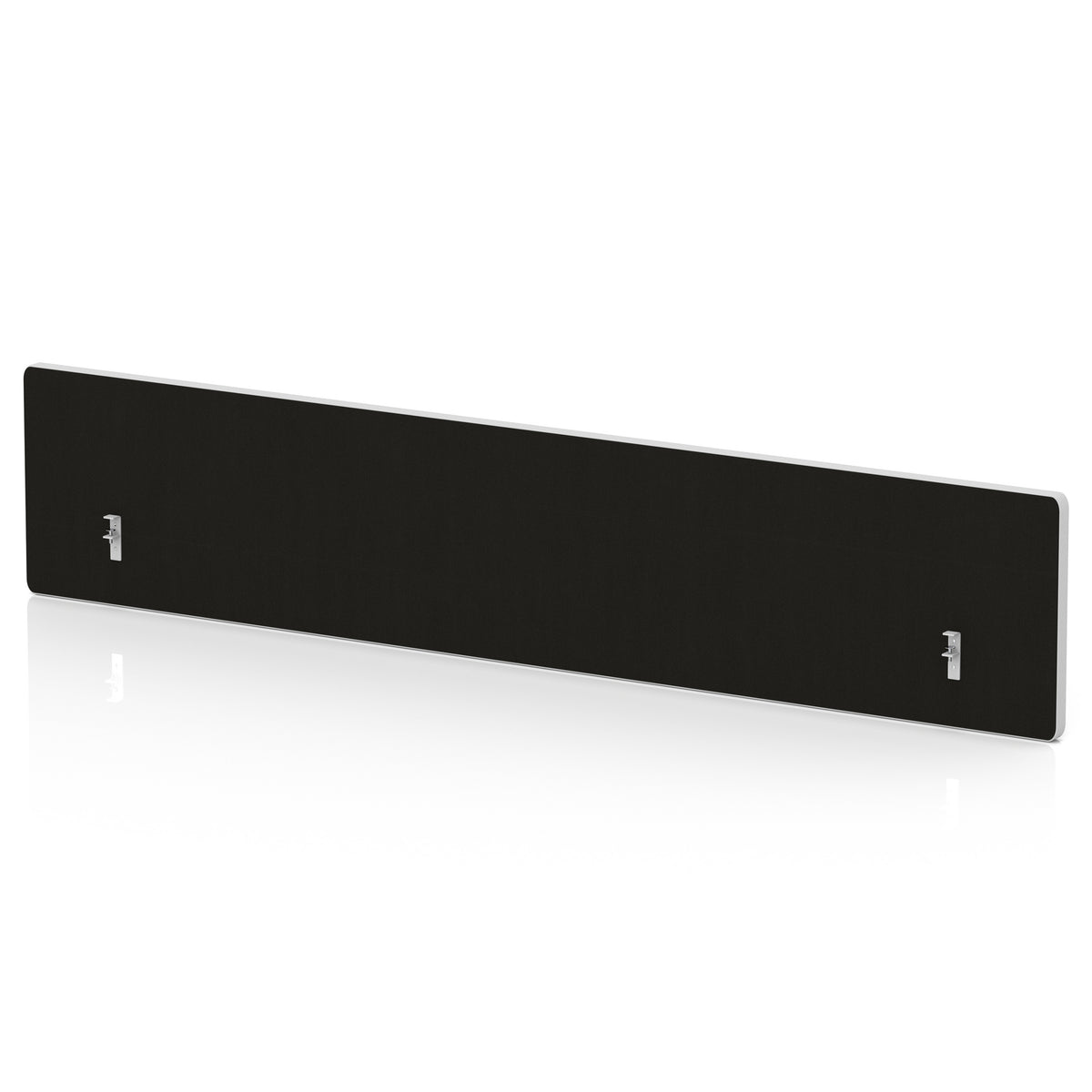 Impulse Plus Oblong Backdrop Screen - 300mm High Black 1600 - Industrious Decor