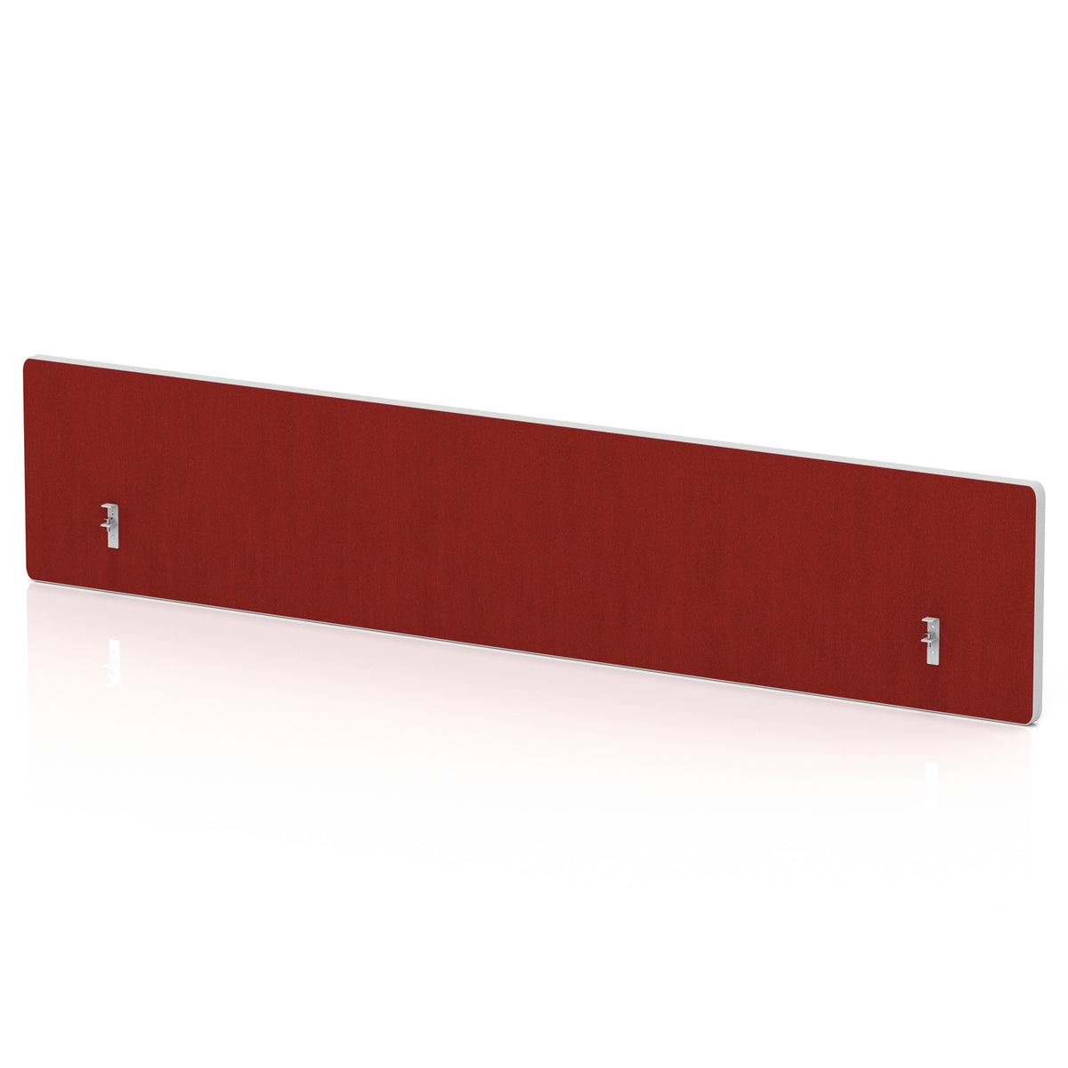 Impulse Plus Oblong Backdrop Screen - 300mm High Burgundy 1600 - Industrious Decor