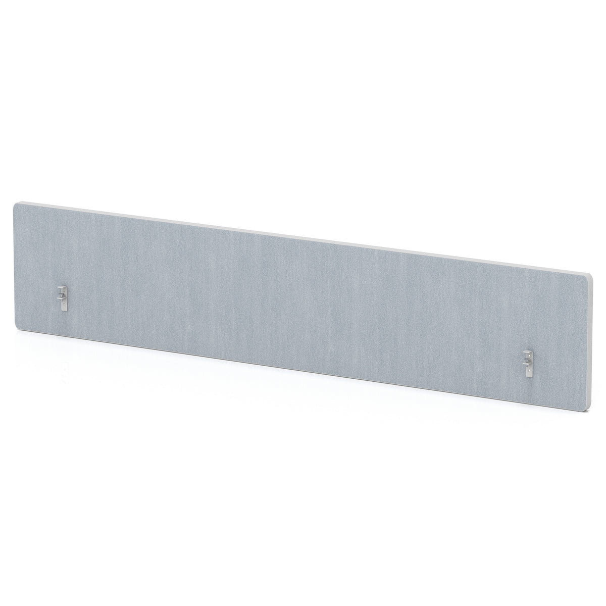 Impulse Plus Oblong Backdrop Screen - 300mm High Light Grey 1600 - Industrious Decor