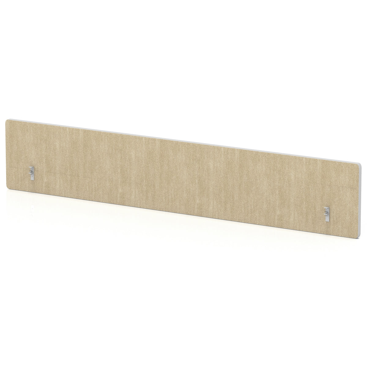 Impulse Plus Oblong Backdrop Screen - 300mm High Beige 1800 - Industrious Decor