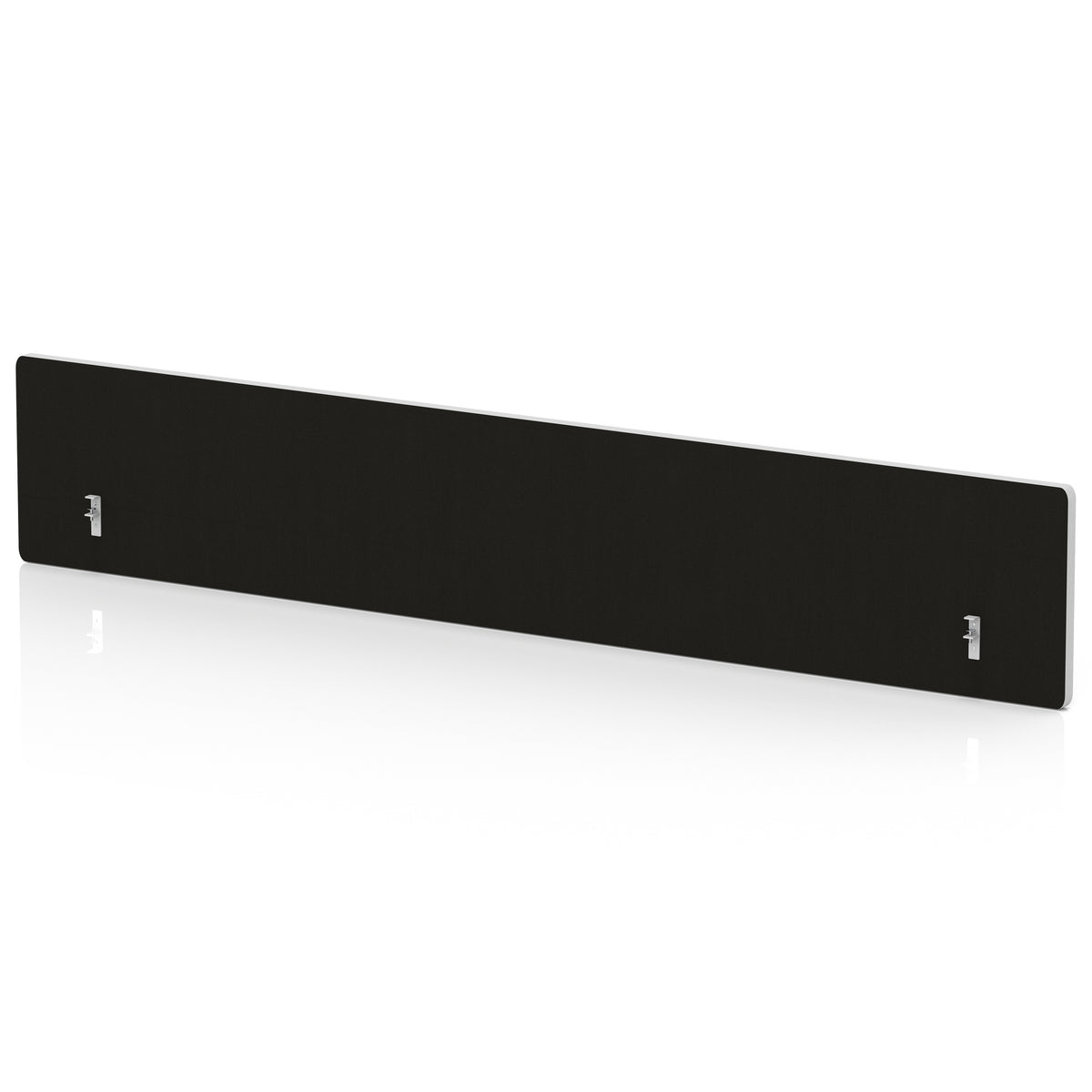 Impulse Plus Oblong Backdrop Screen - 300mm High Black 1800 - Industrious Decor