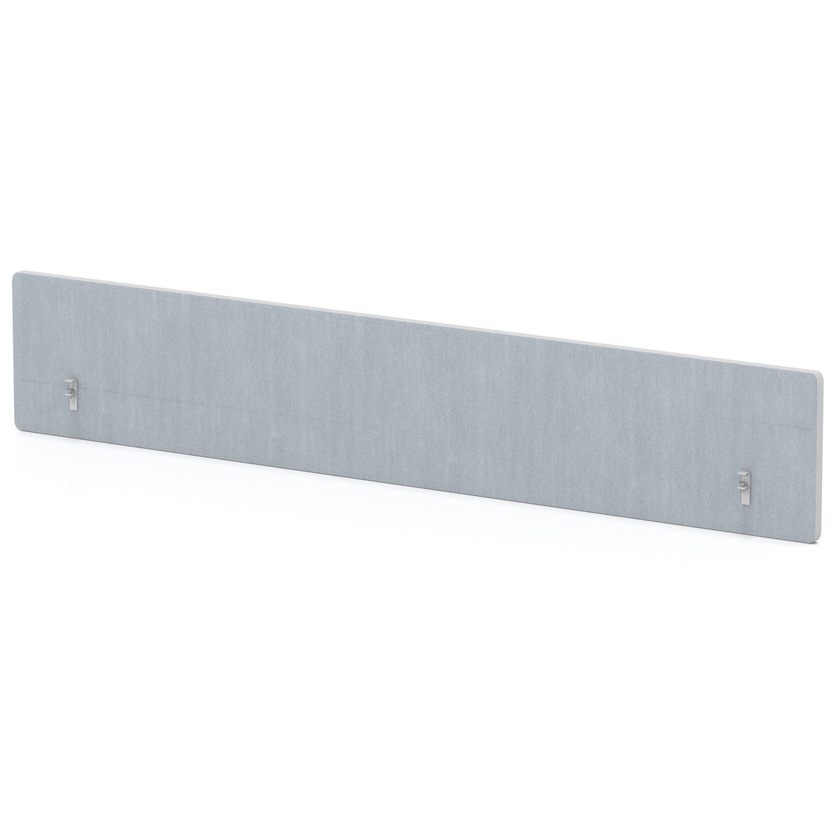 Impulse Plus Oblong Backdrop Screen - 300mm High Light Grey 1800 - Industrious Decor