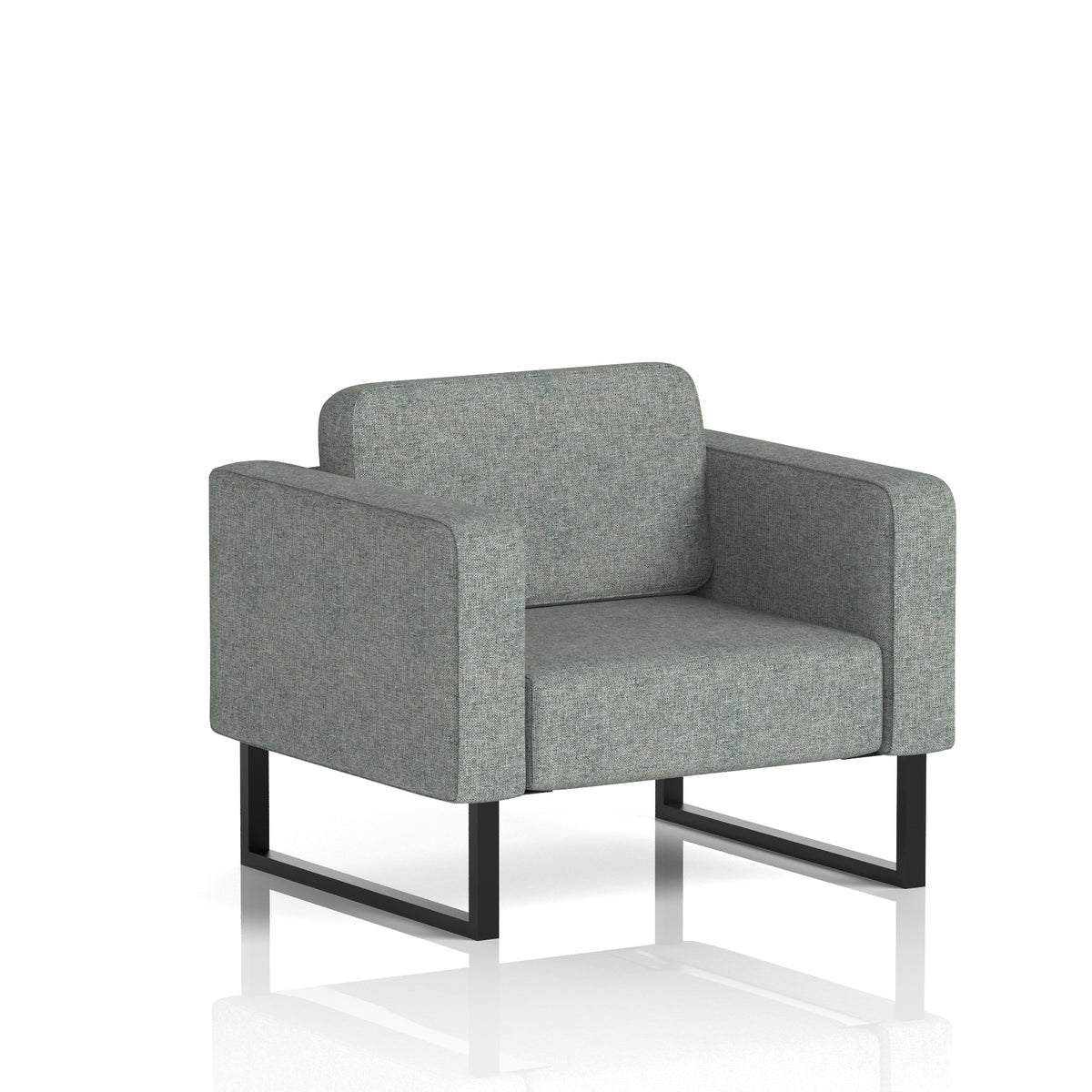 Elverton Bespoke Armchair Rivet - Prime Black - Industrious Decor