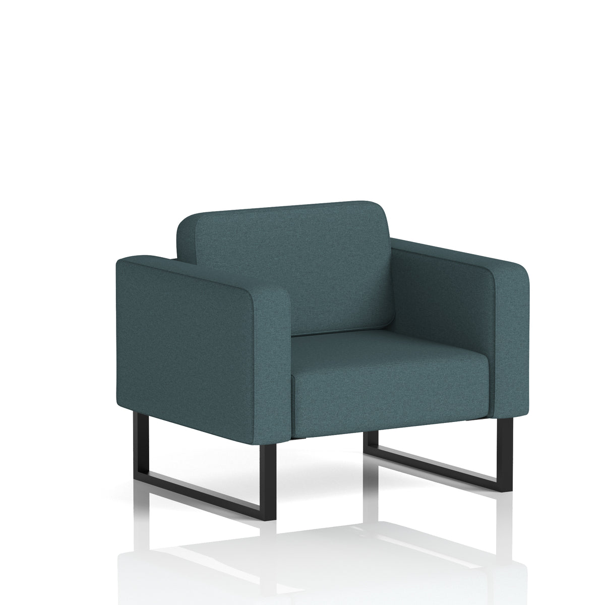 Elverton Bespoke Armchair X2 - Polygon Black - Industrious Decor