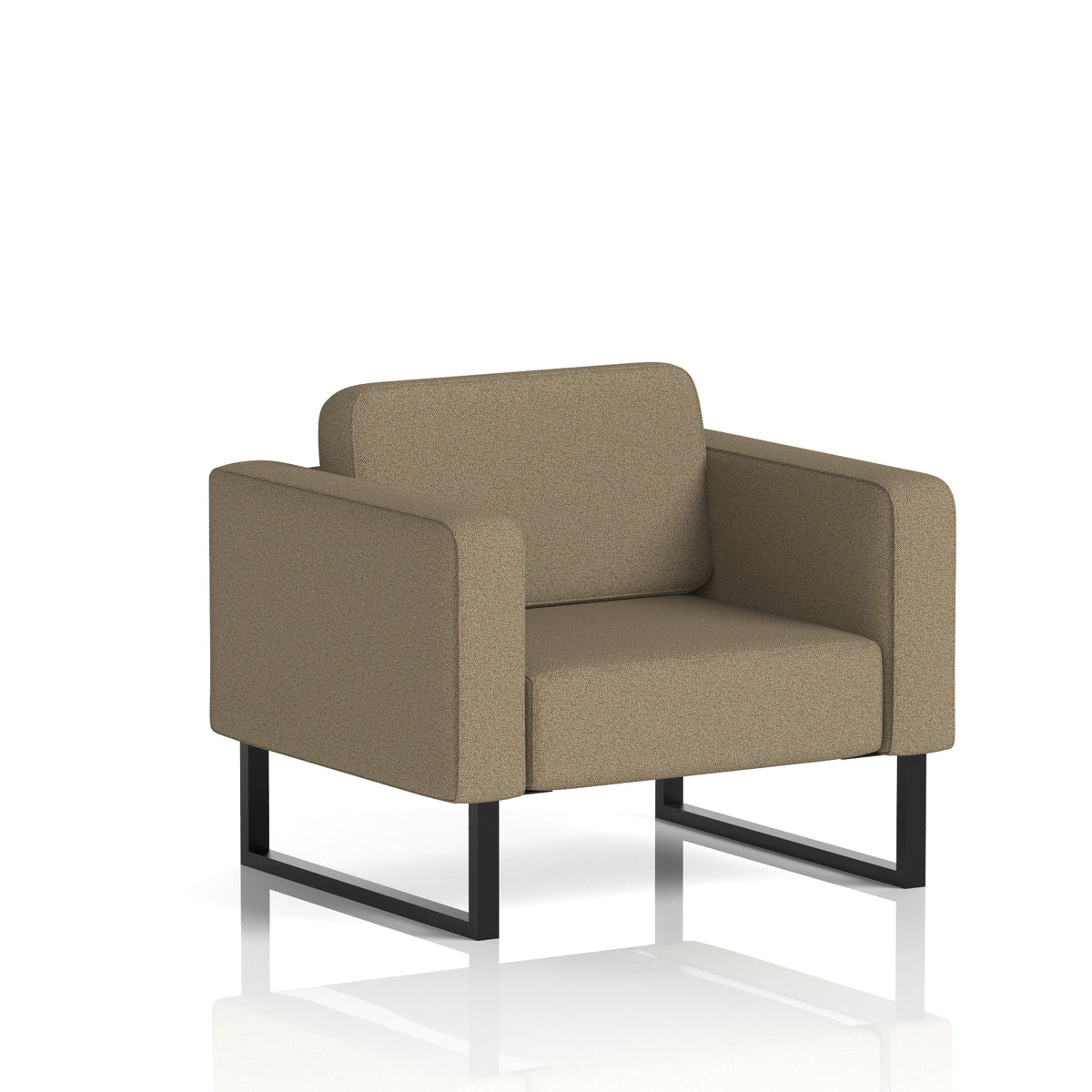 Elverton Bespoke Armchair Main Line Flax - Bank Black - Industrious Decor