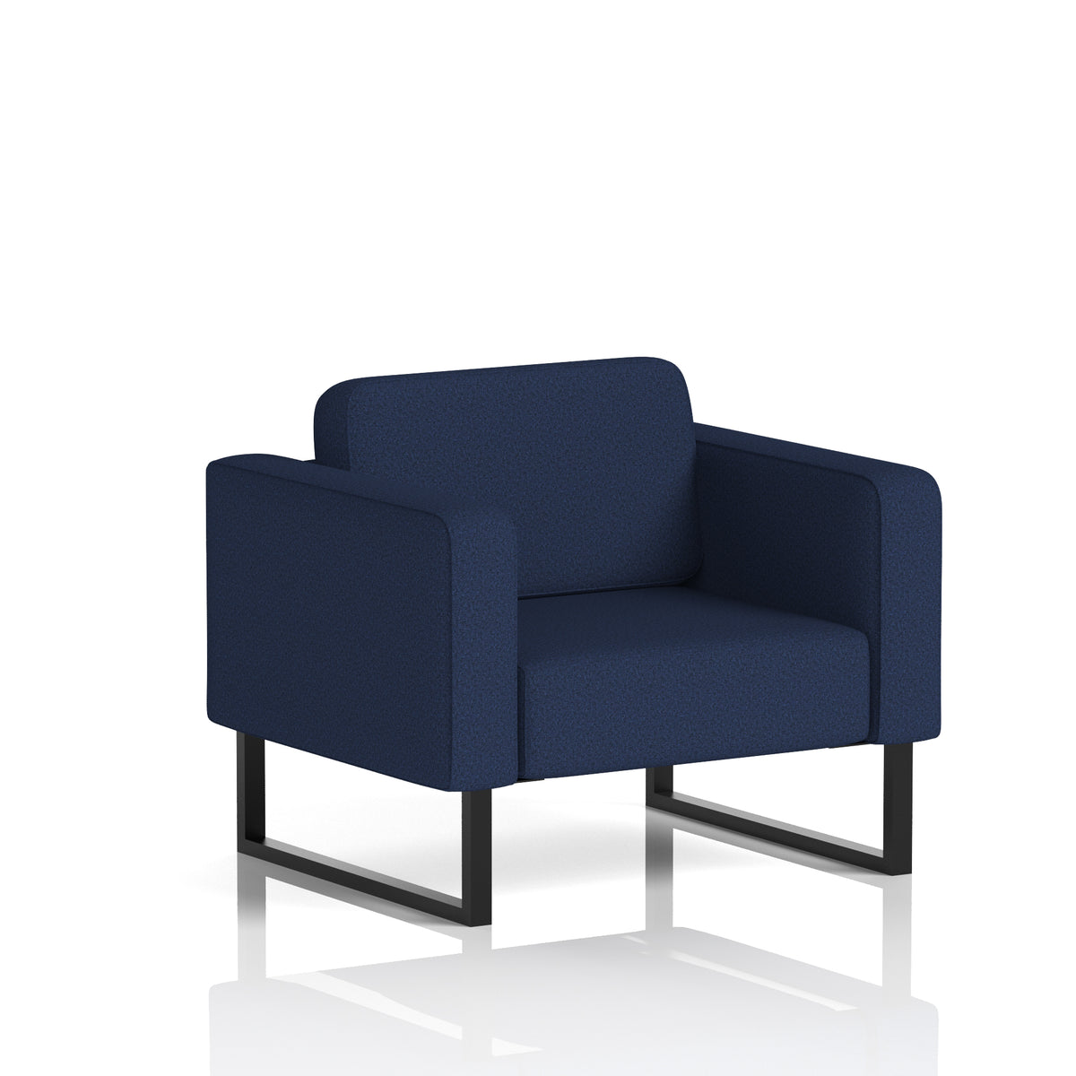 Elverton Bespoke Armchair Synergy - Alike Black - Industrious Decor