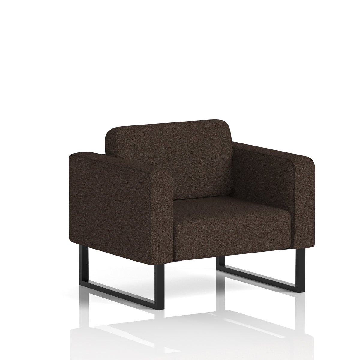 Elverton Bespoke Armchair Synergy - Wed Black - Industrious Decor