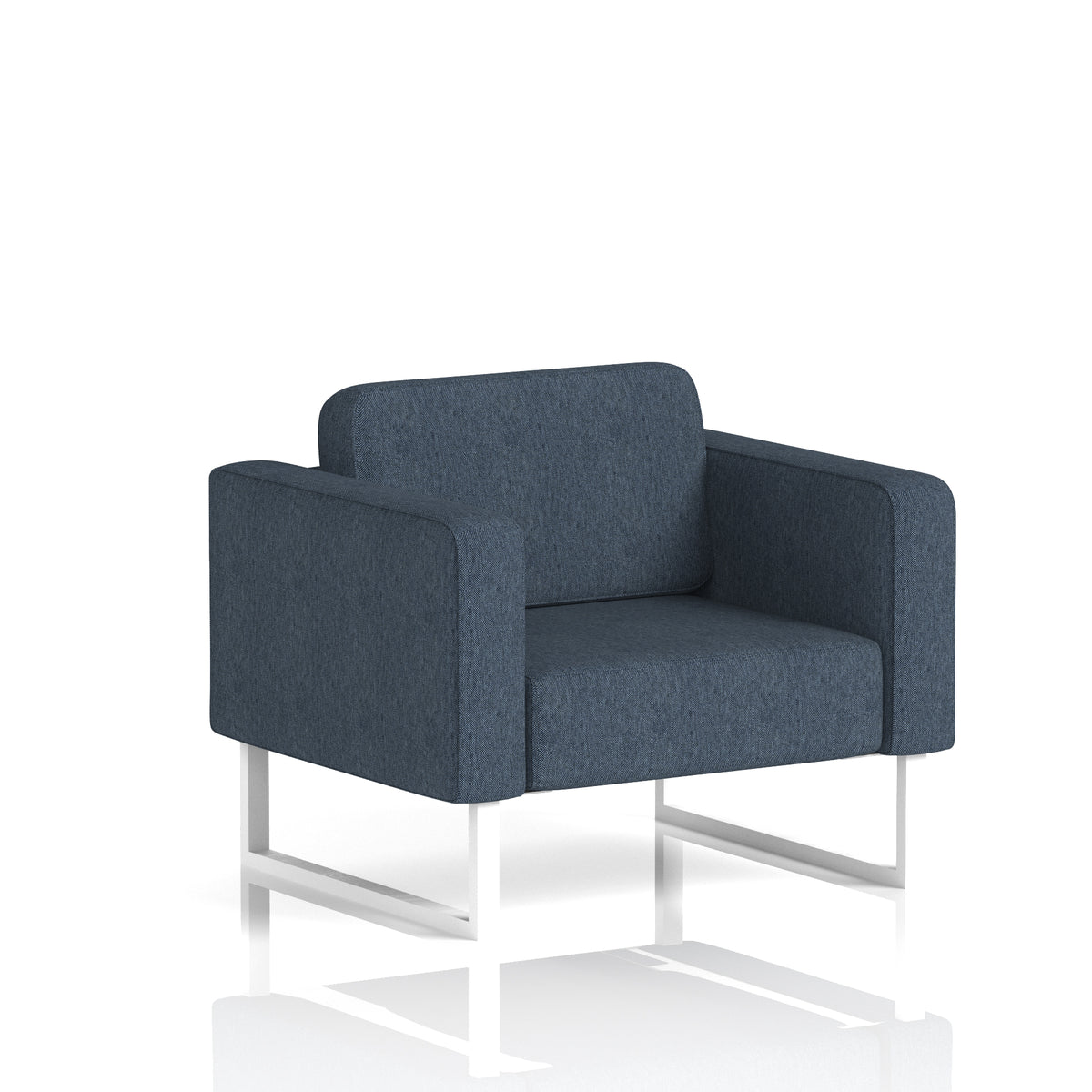 Elverton Bespoke Armchair Rivet - Crucible White - Industrious Decor