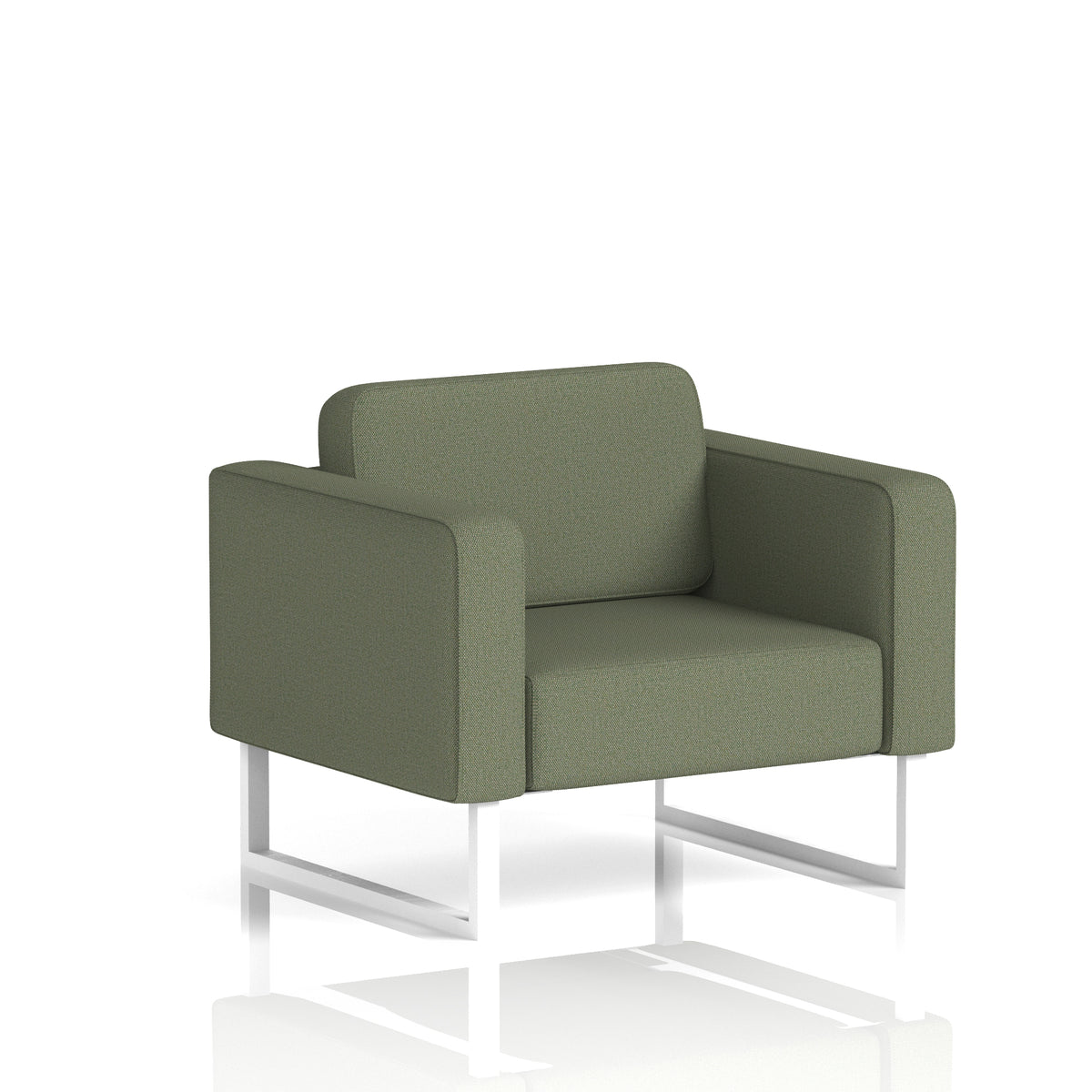 Elverton Bespoke Armchair Main Line Flax - Monument White - Industrious Decor