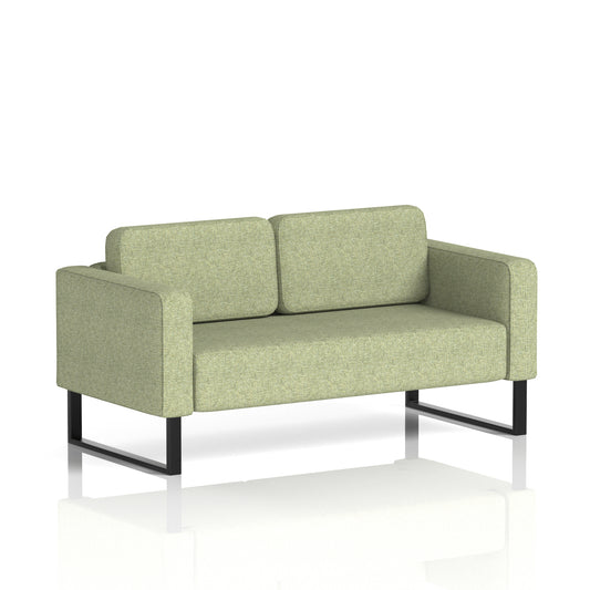 Elverton Bespoke Two-Seater Sofa Rivet - Burnish Black - Industrious Decor