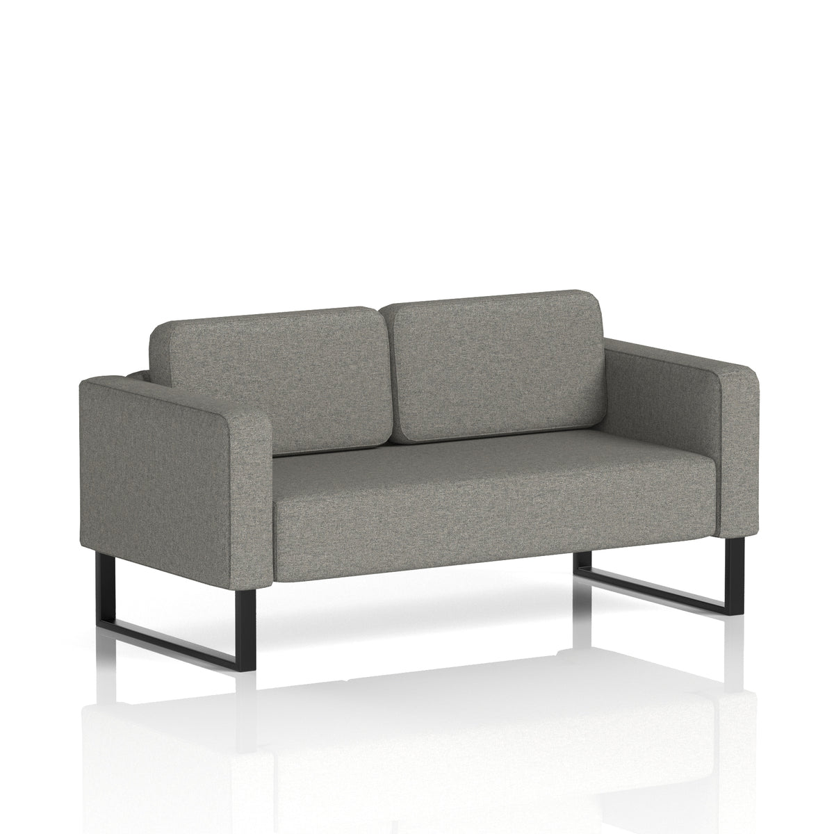 Elverton Bespoke Two-Seater Sofa X2 - Number Black - Industrious Decor