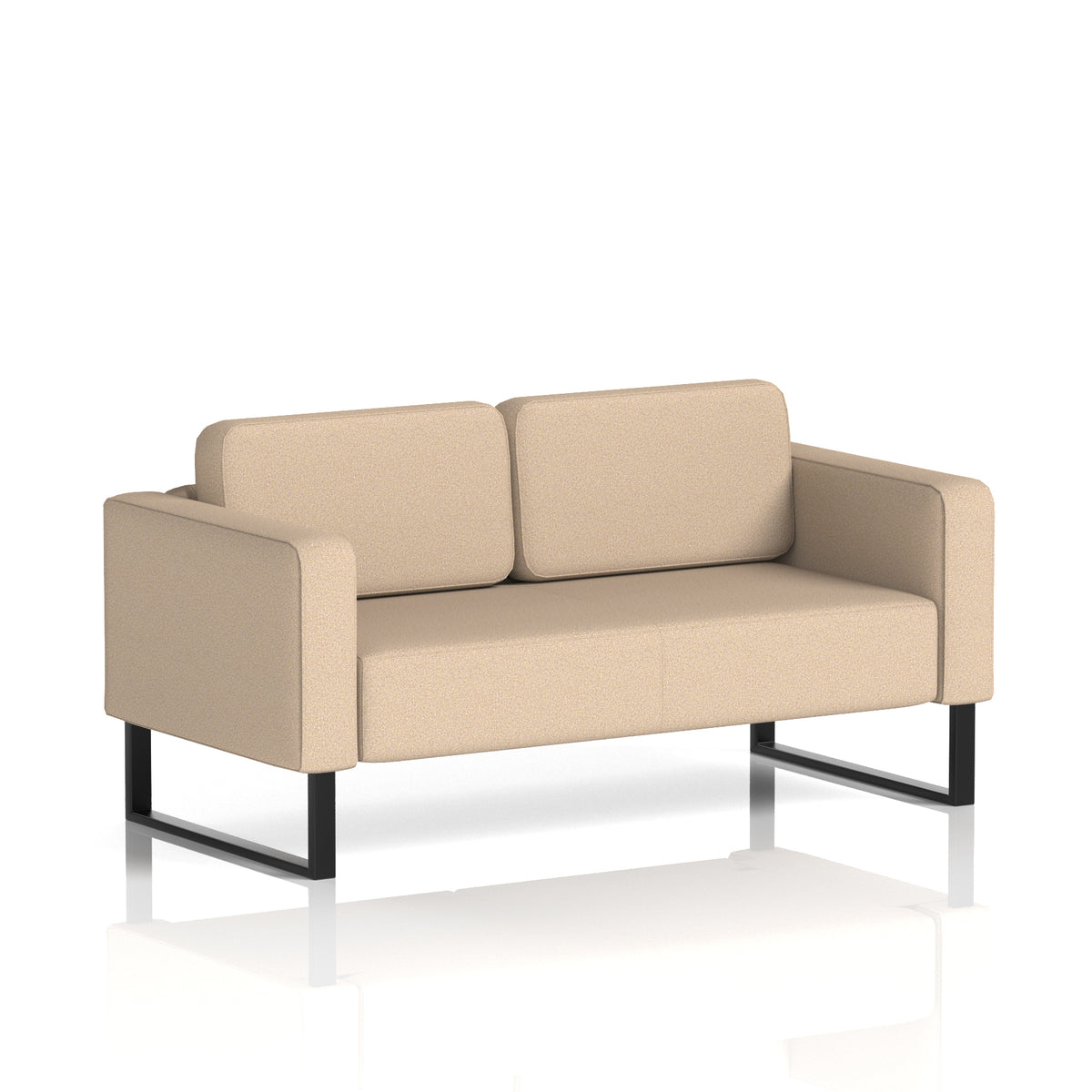 Elverton Bespoke Two-Seater Sofa Synergy - Affix Black - Industrious Decor
