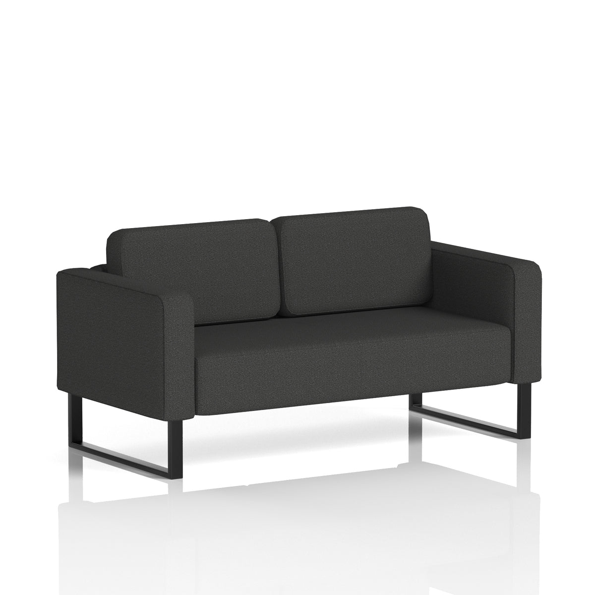 Elverton Bespoke Two-Seater Sofa Synergy - Mix Black - Industrious Decor