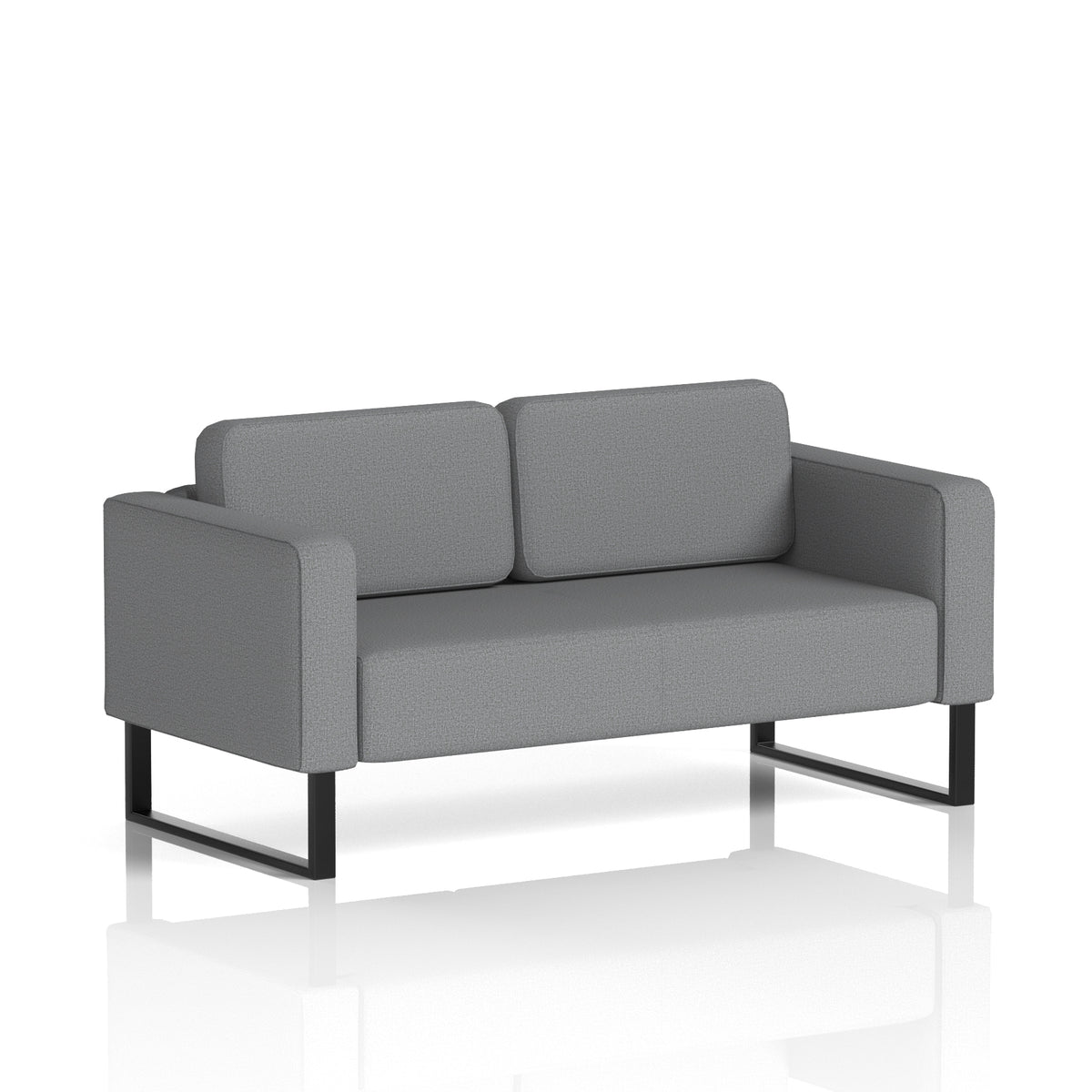 Elverton Bespoke Two-Seater Sofa Synergy - Partner Black - Industrious Decor